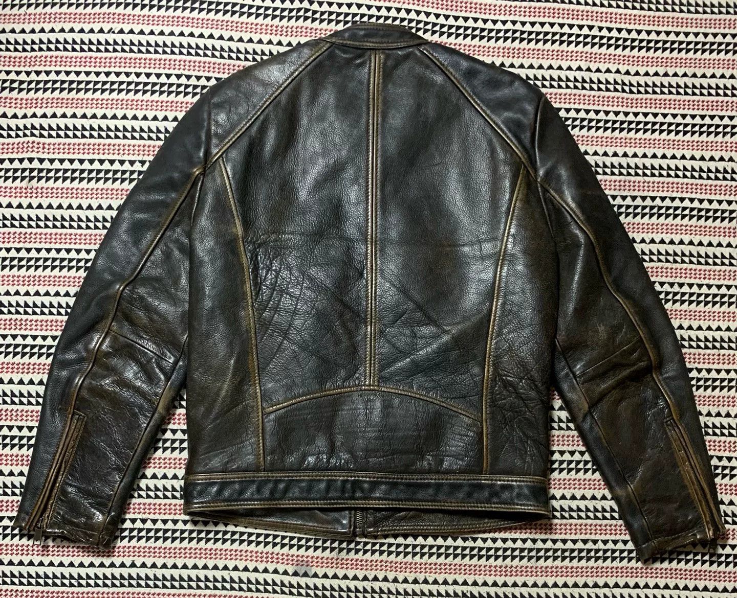 Andrew Marc marc new york leather motorcycle jacket Size US L / EU 52-54 / 3 - 2 Thumbnail