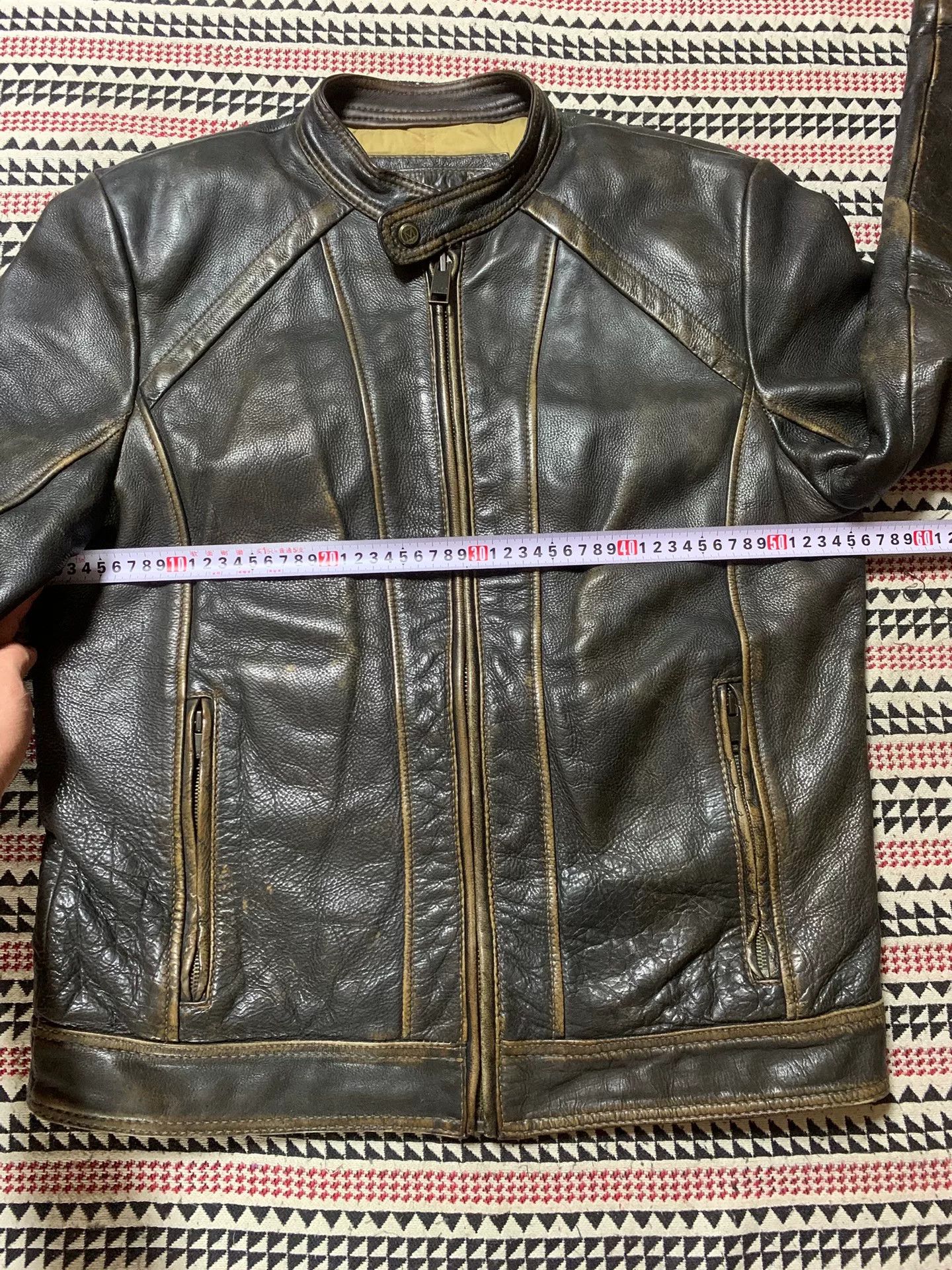 Andrew Marc marc new york leather motorcycle jacket Size US L / EU 52-54 / 3 - 8 Thumbnail