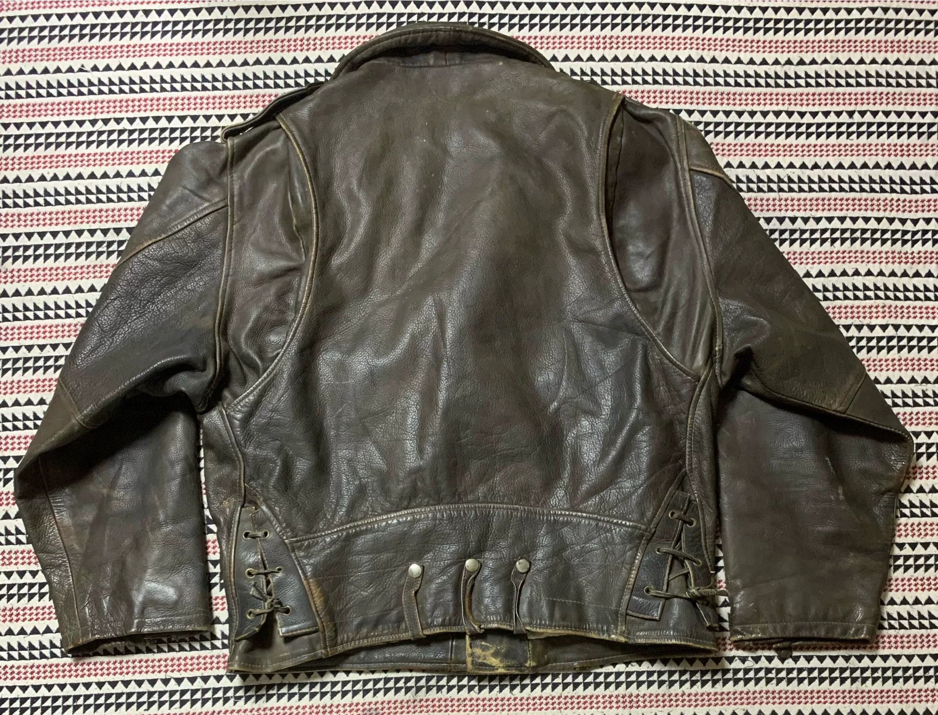 Golden Bear vintage golden bear leather motorcycle jacket Size US L / EU 52-54 / 3 - 2 Thumbnail