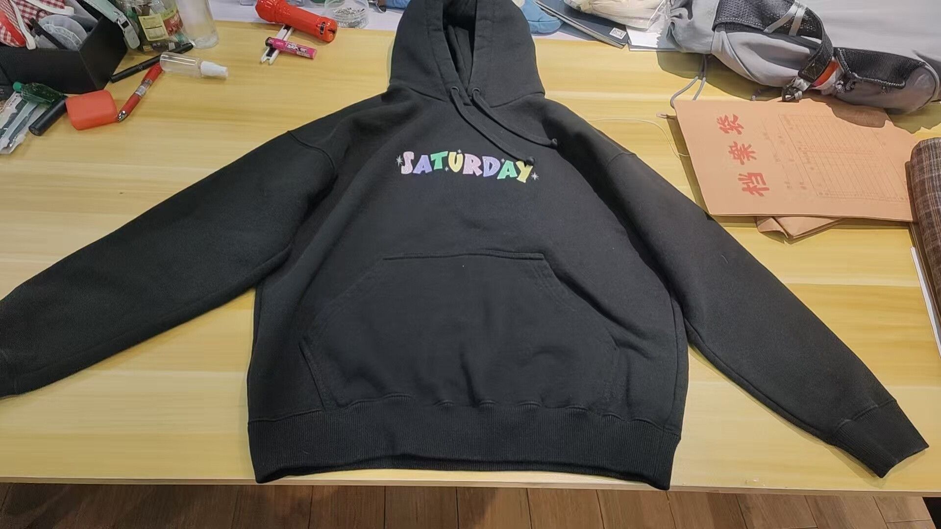 Vetements vetements Saturday hoodie in black Size US S / EU 44-46 / 1 - 2 Thumbnail