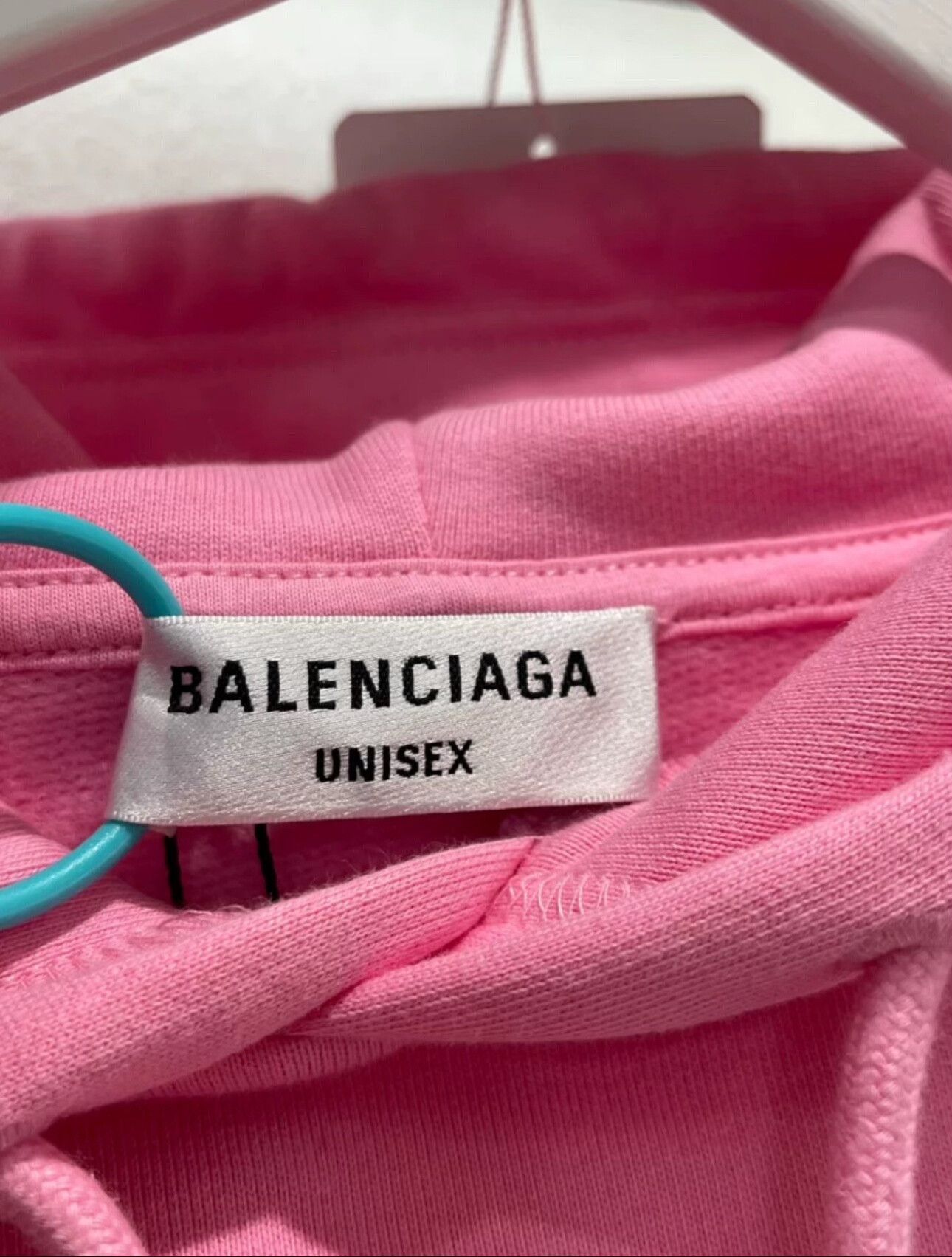 Balenciaga balenciaga pink graphic hoodie with sparkle detail Size S / US 4 / IT 40 - 3 Thumbnail