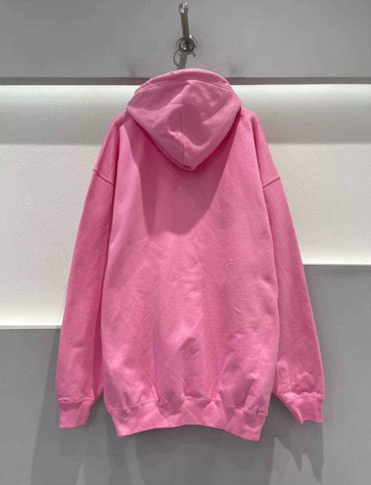 Balenciaga balenciaga pink graphic hoodie with sparkle detail Size S / US 4 / IT 40 - 2 Thumbnail