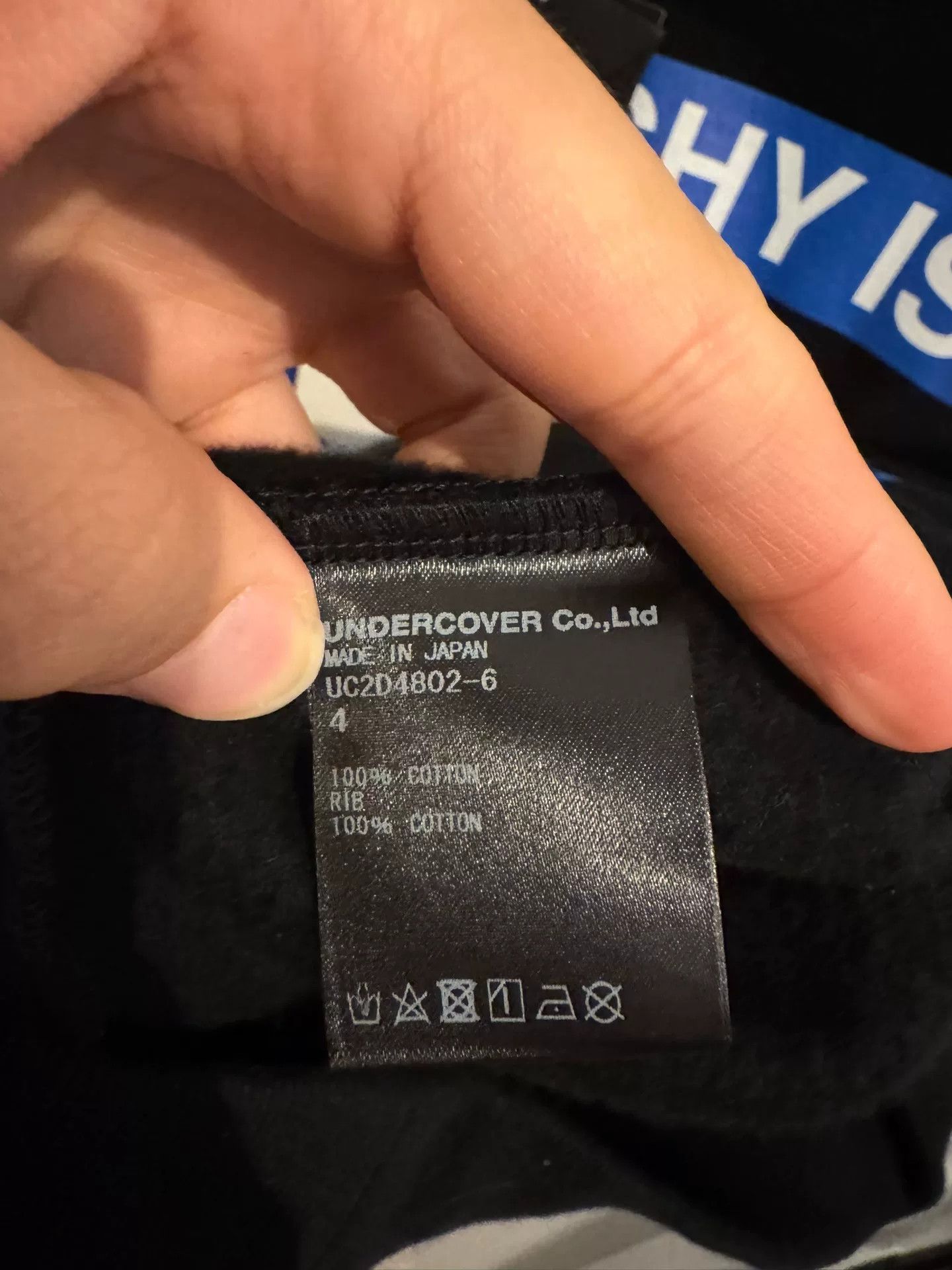 Undercover anarchy is the key crewneck cotton sweater Size US XXL / EU 58 / 5 - 6 Thumbnail