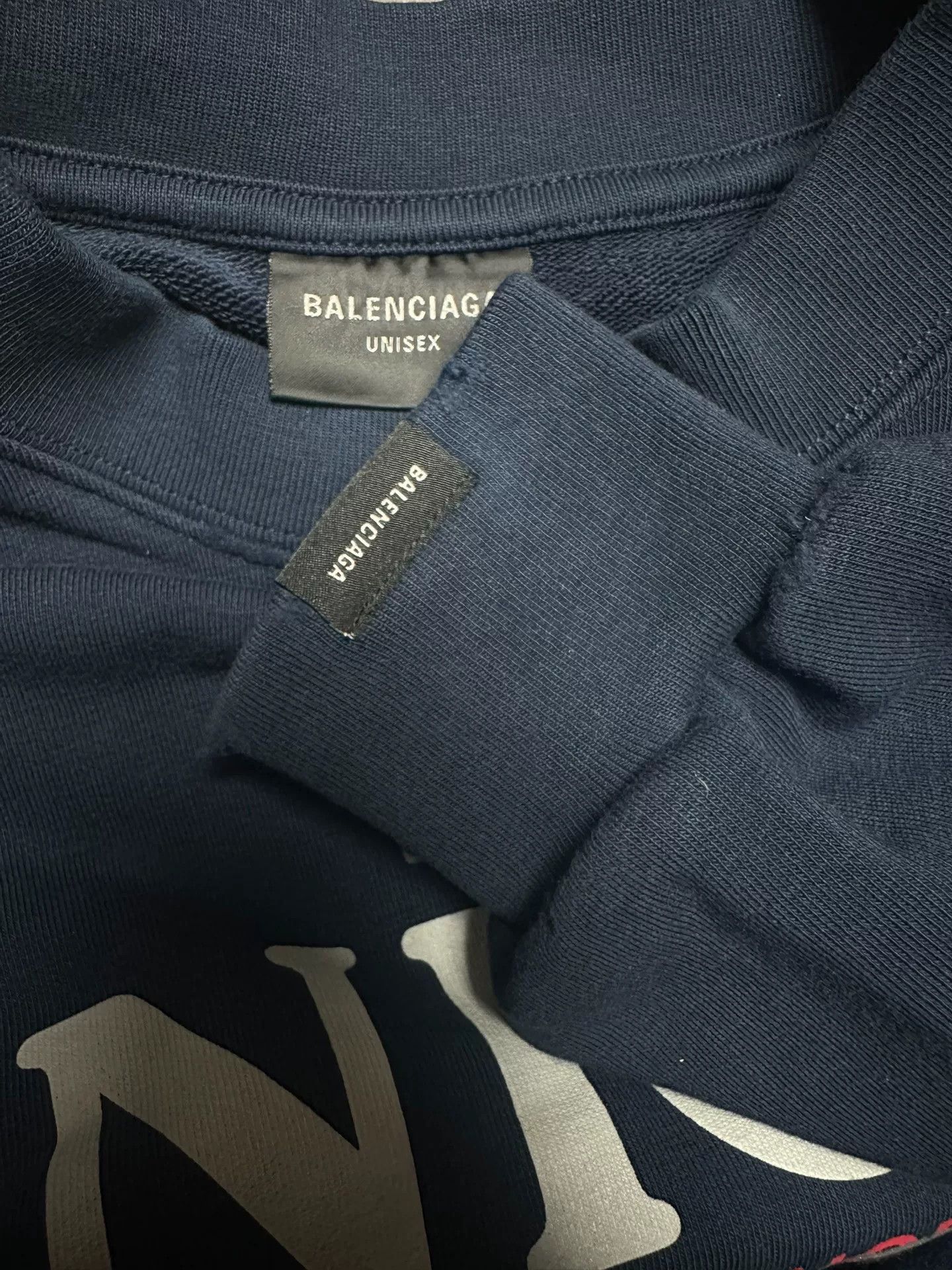 Balenciaga balenciaga be nice cropped sweatshirt Size XXS / US 00 / IT 34 - 3 Thumbnail