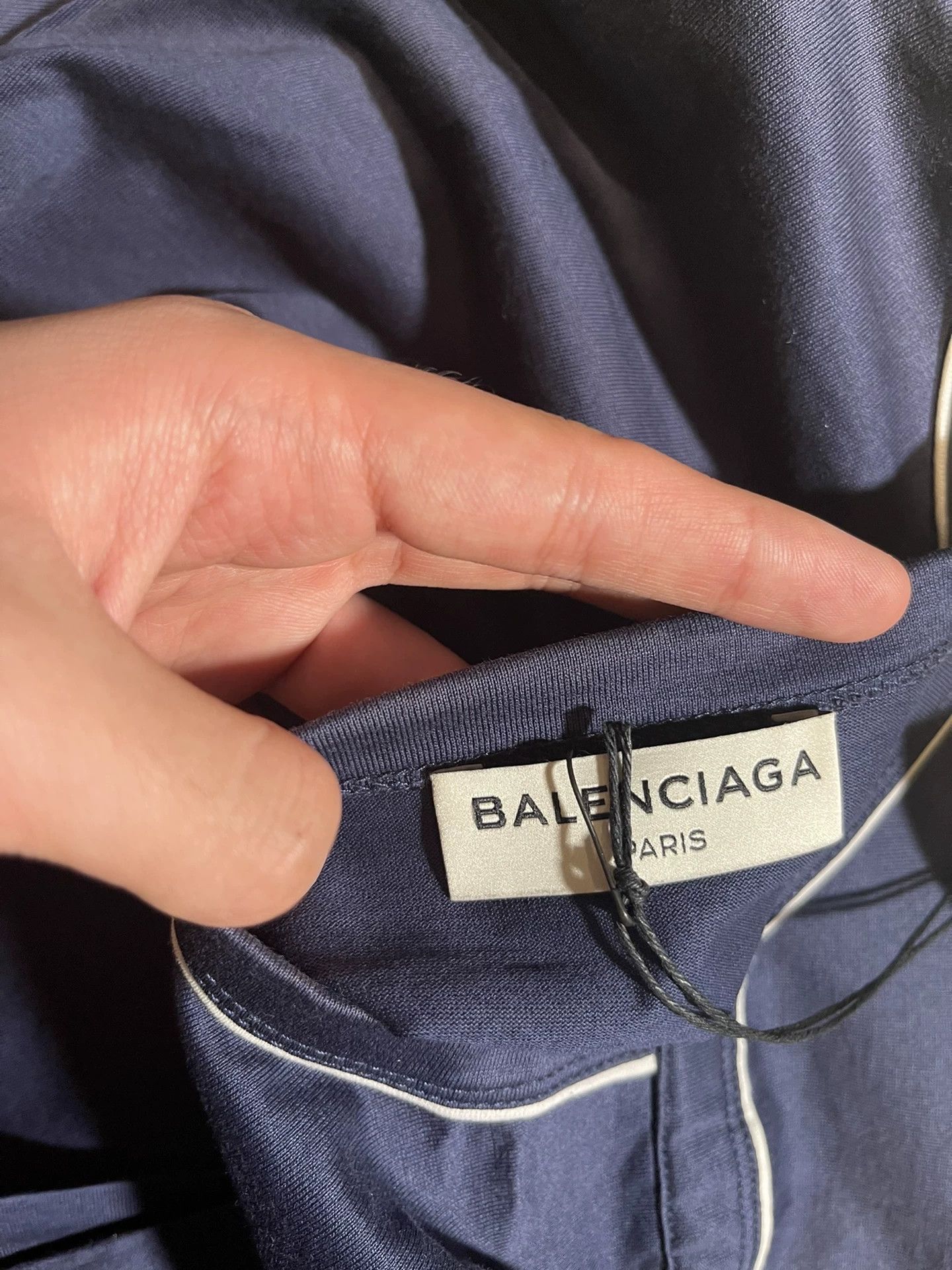 Balenciaga balenciaga short sleeve classic patterned t-shirt Size US S / EU 44-46 / 1 - 6 Thumbnail