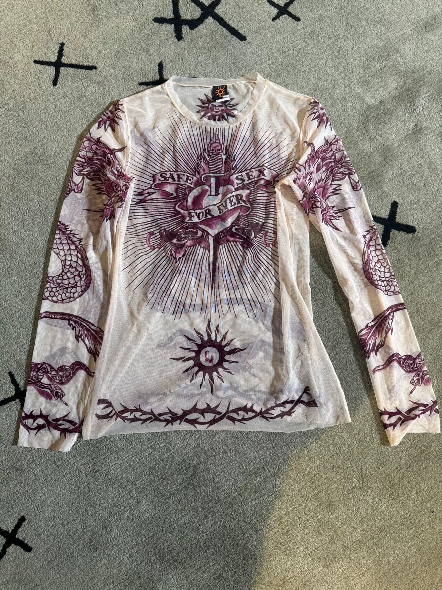 Jean Paul Gaultier jean paul gaultier safe sex mesh top Size M / US 6-8 / IT 42-44 - 4 Thumbnail