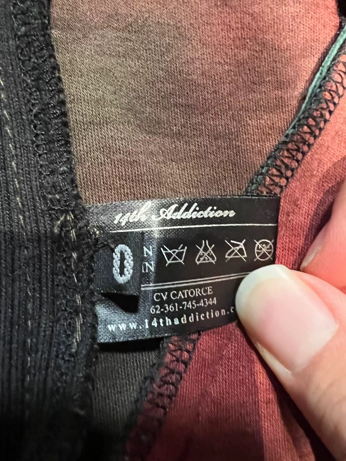 14th Addiction avant-garde leather bomber jacket with hood Size XS / US 0-2 / IT 36-38 - 8 Thumbnail