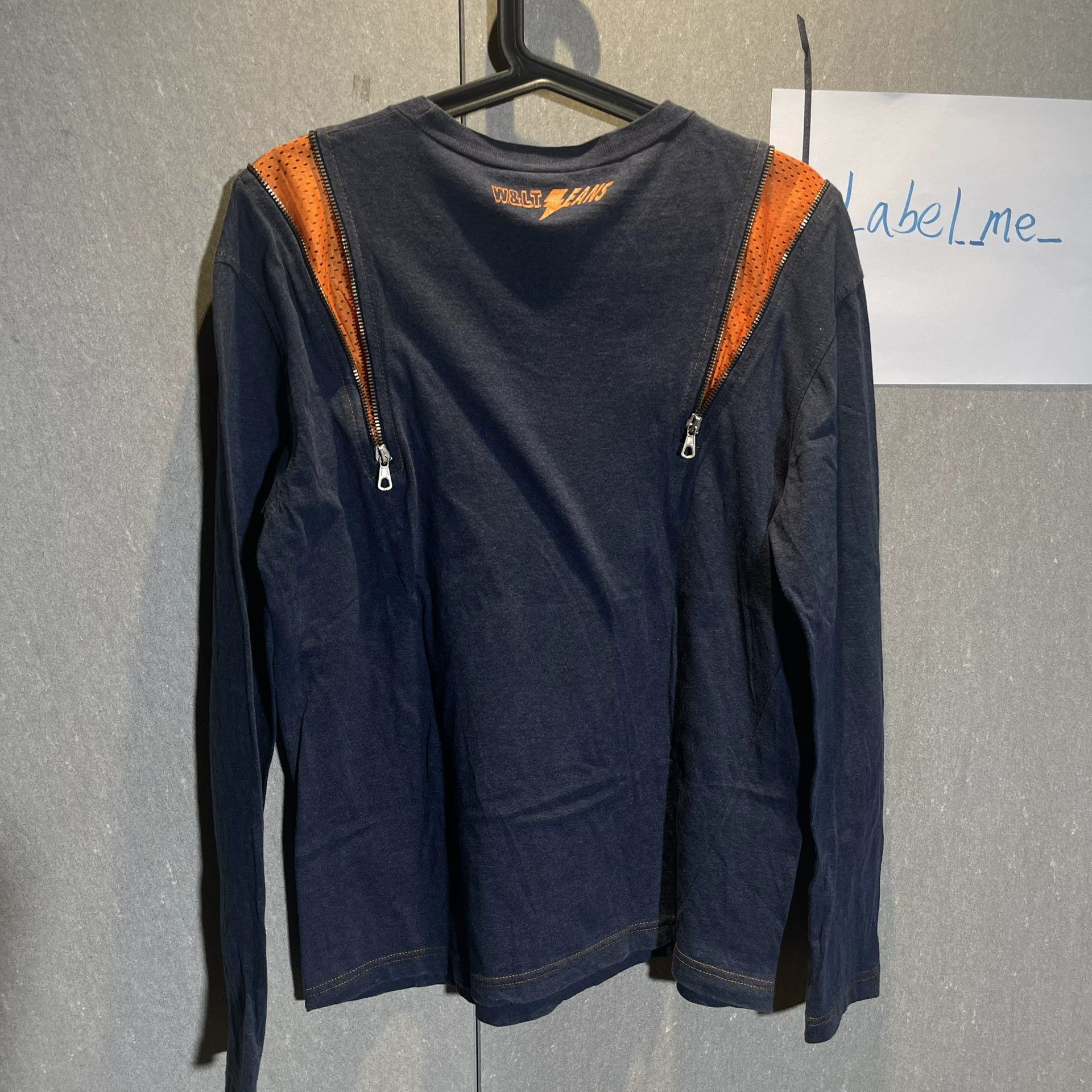 Walter Van Beirendonck long sleeve zippered shoulder top Size US M / EU 48-50 / 2 - 3 Thumbnail