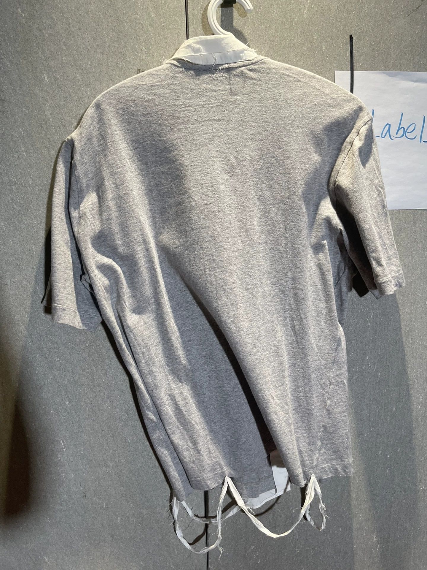 Hussein Chalayan hybrid cotton jersey short sleeve shirt Size US M / EU 48-50 / 2 - 6 Thumbnail