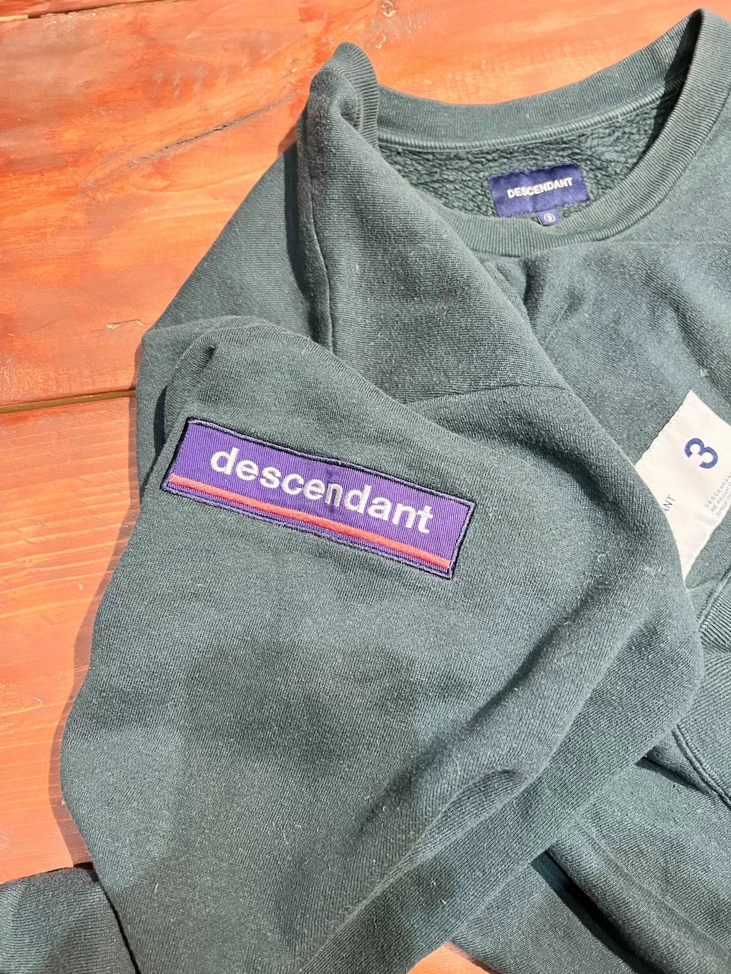 Descendant black DCDT Descendant embroidered sweatshirt Size US M / EU 48-50 / 2 - 5 Thumbnail