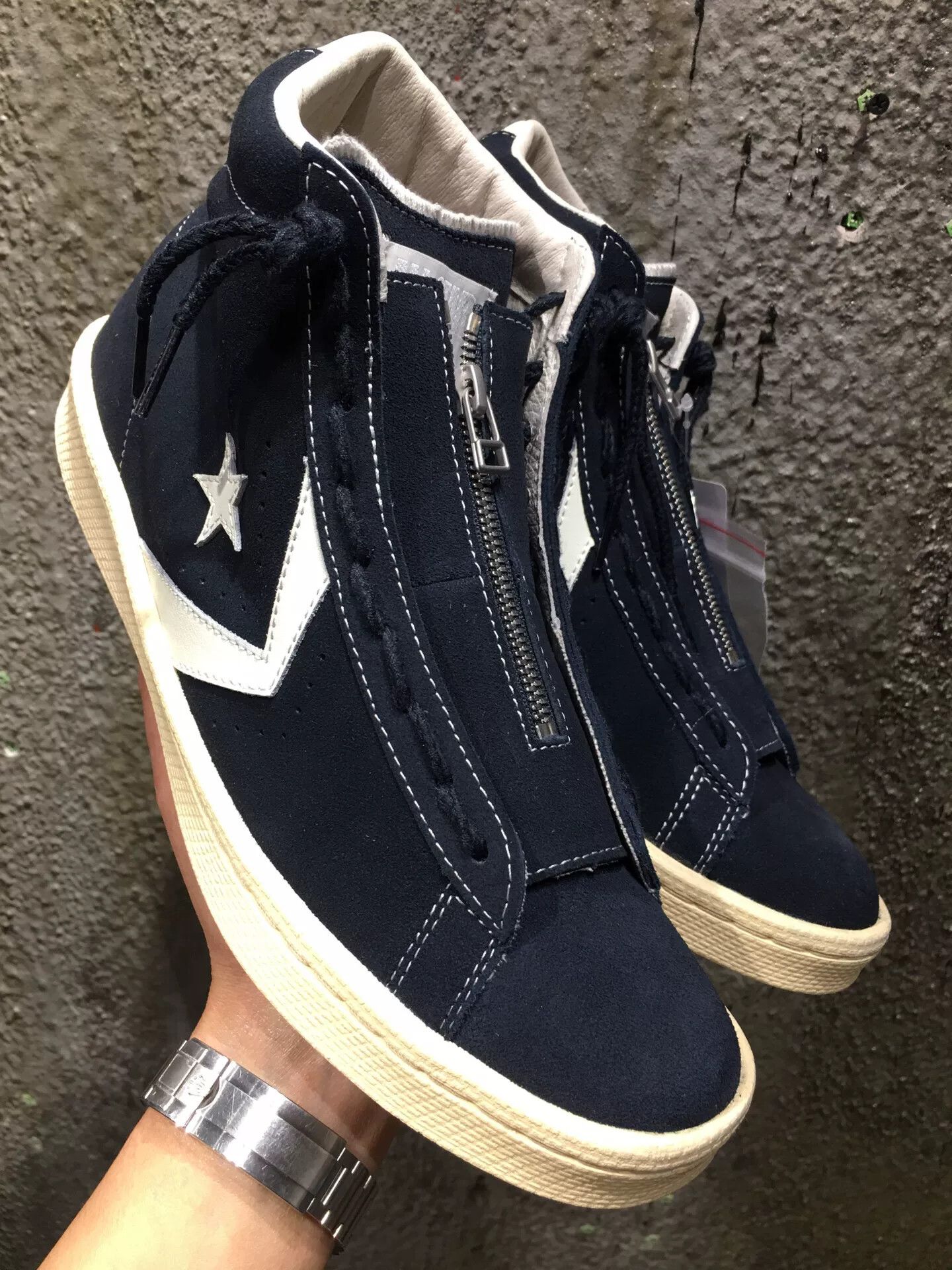 Nonnative converse pro leather high-top sneakers for men Size US 8.5 / EU 41-42 - 5 Thumbnail