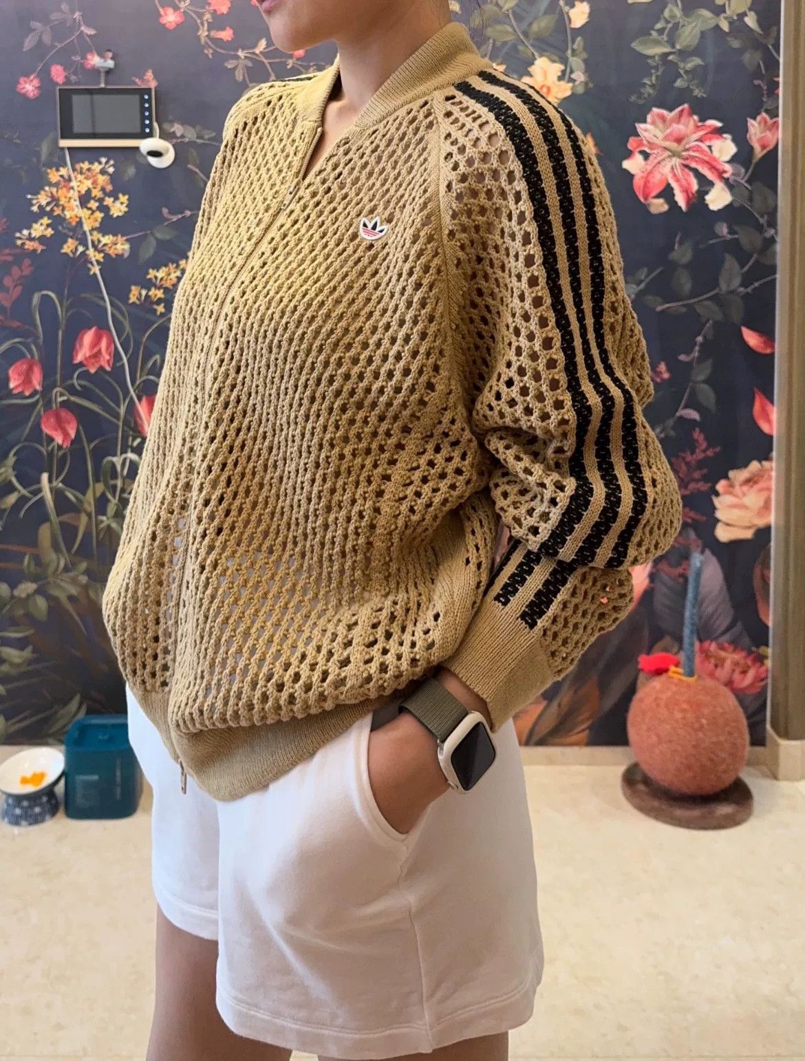 CLOT new adidas x clot knitted jacket in brown Size US XS / EU 42 / 0 - 2 Thumbnail