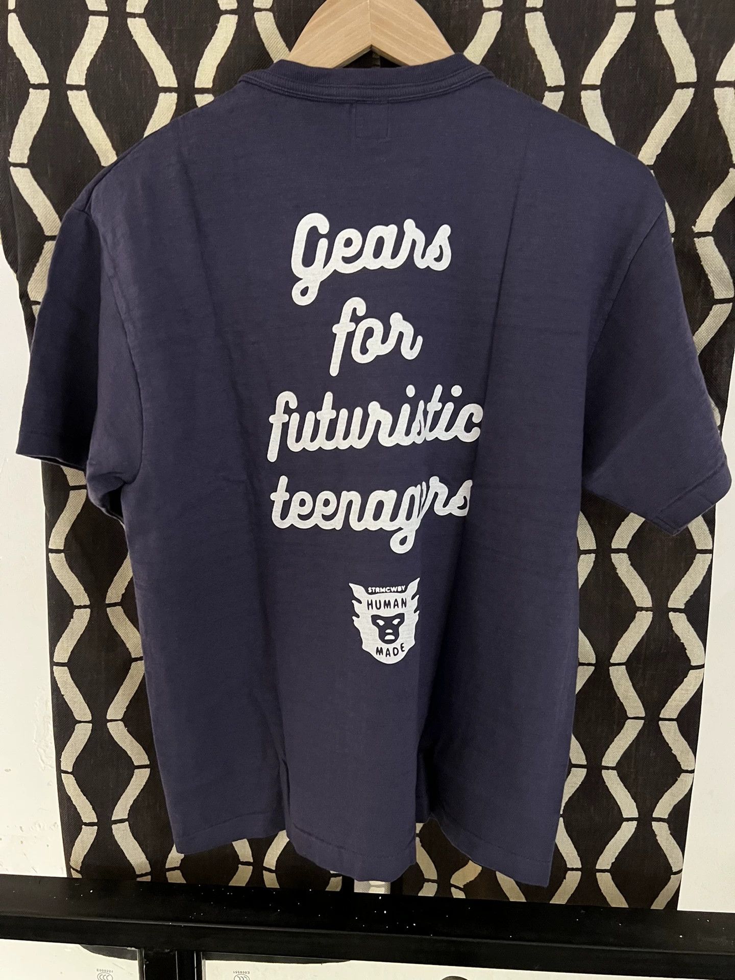 Human Made human made gears pocket tee shirt Size US L / EU 52-54 / 3 - 3 Thumbnail