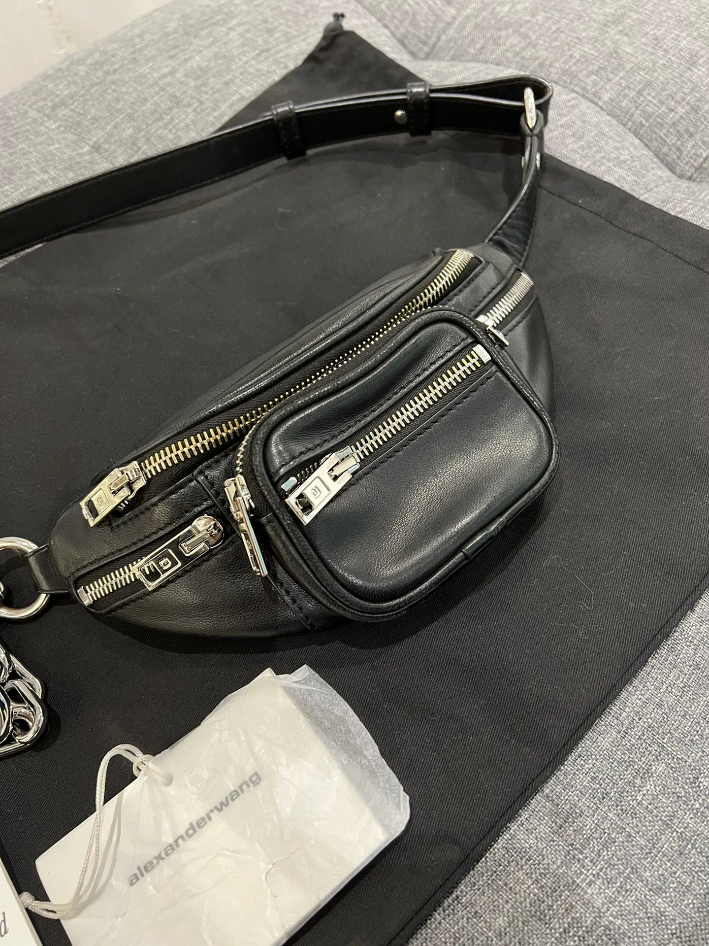 Alexander Wang alexander wang attica leather belt bag Size ONE SIZE - 2 Thumbnail