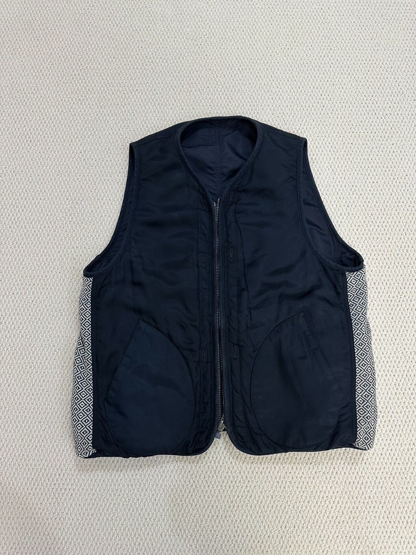 Visvim visvim iris double-sided vest in navy Size US S / EU 44-46 / 1 - 3 Thumbnail