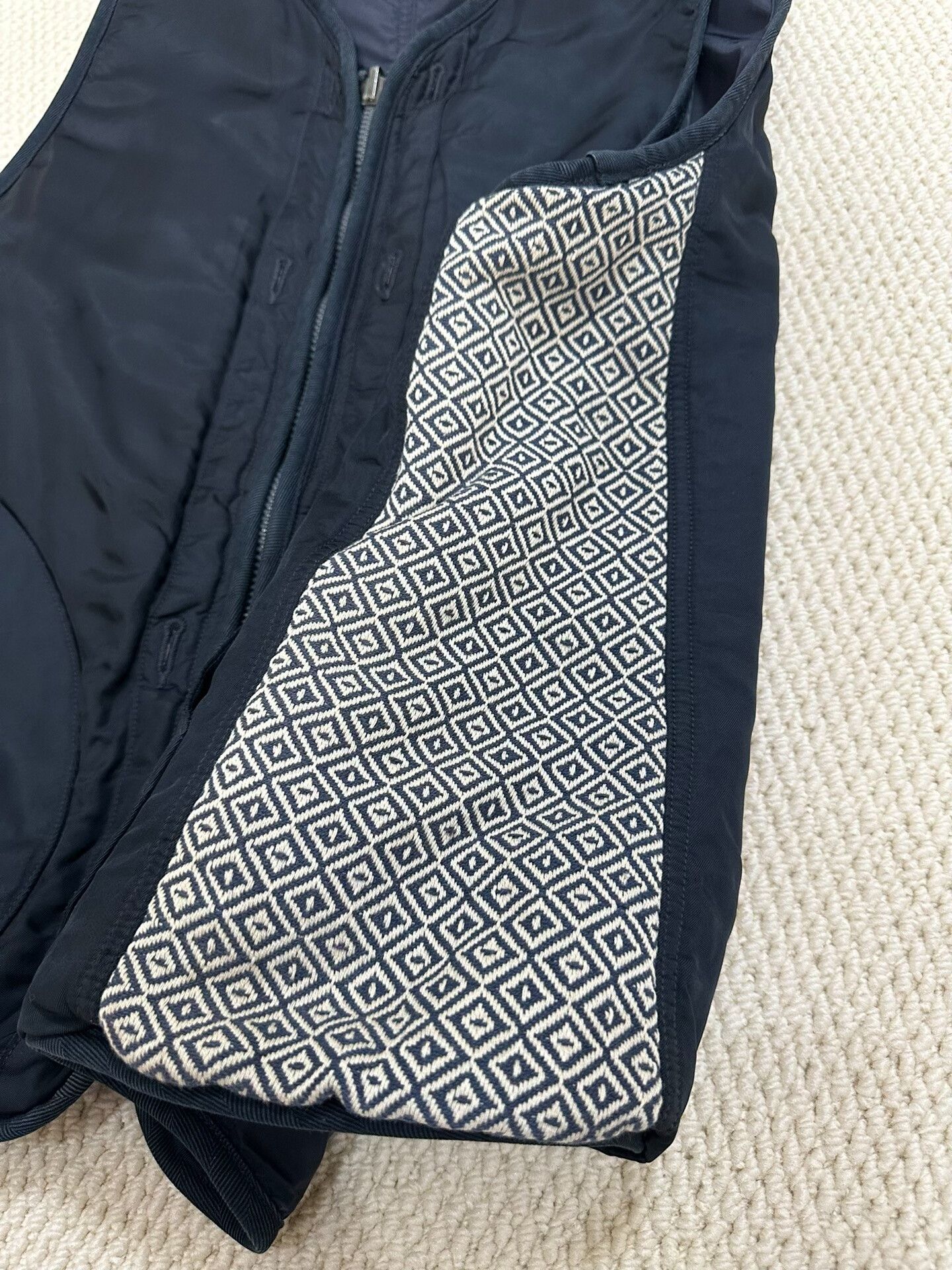 Visvim visvim iris double-sided vest in navy Size US S / EU 44-46 / 1 - 6 Thumbnail