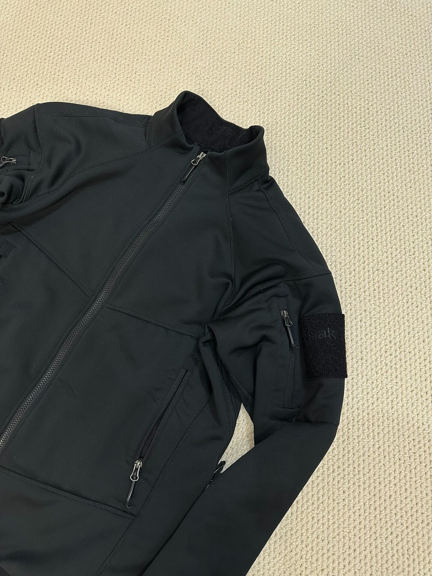 Tilak black tilak fleece zip jacket for men Size US XL / EU 56 / 4 - 2 Thumbnail