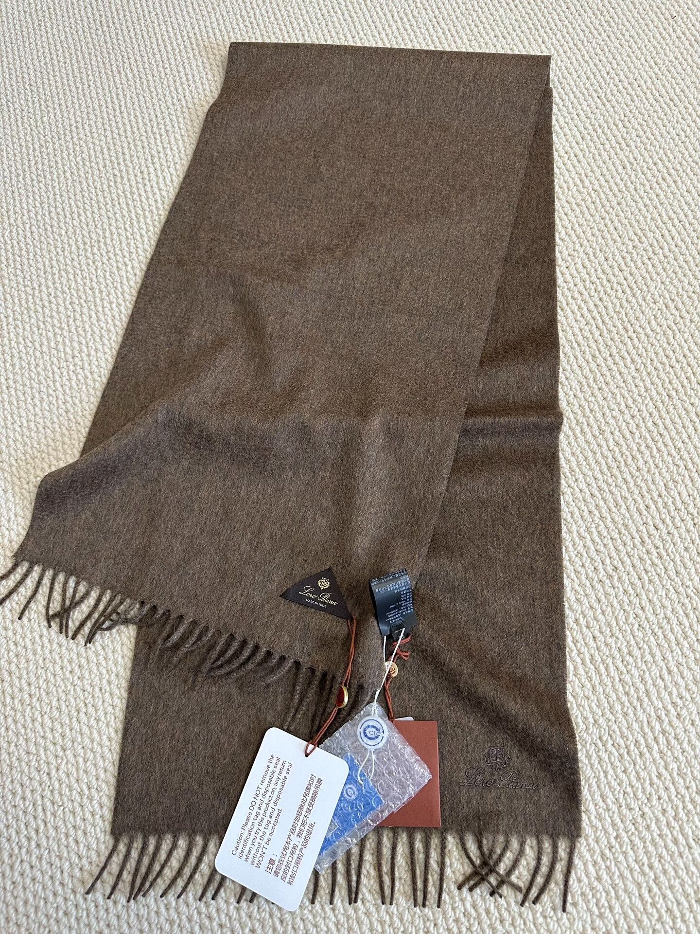 Loro Piana luxurious cashmere scarf by loropiana Size ONE SIZE - 2 Thumbnail