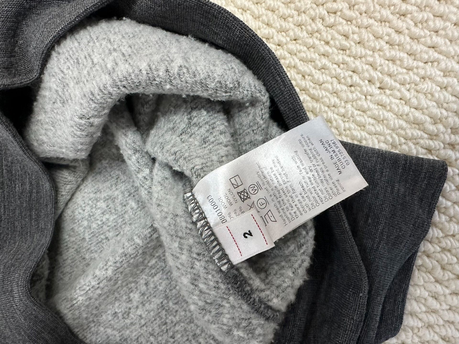 Visvim visvim gray athletic wool hoodie size 2 Size US M / EU 48-50 / 2 - 4 Thumbnail