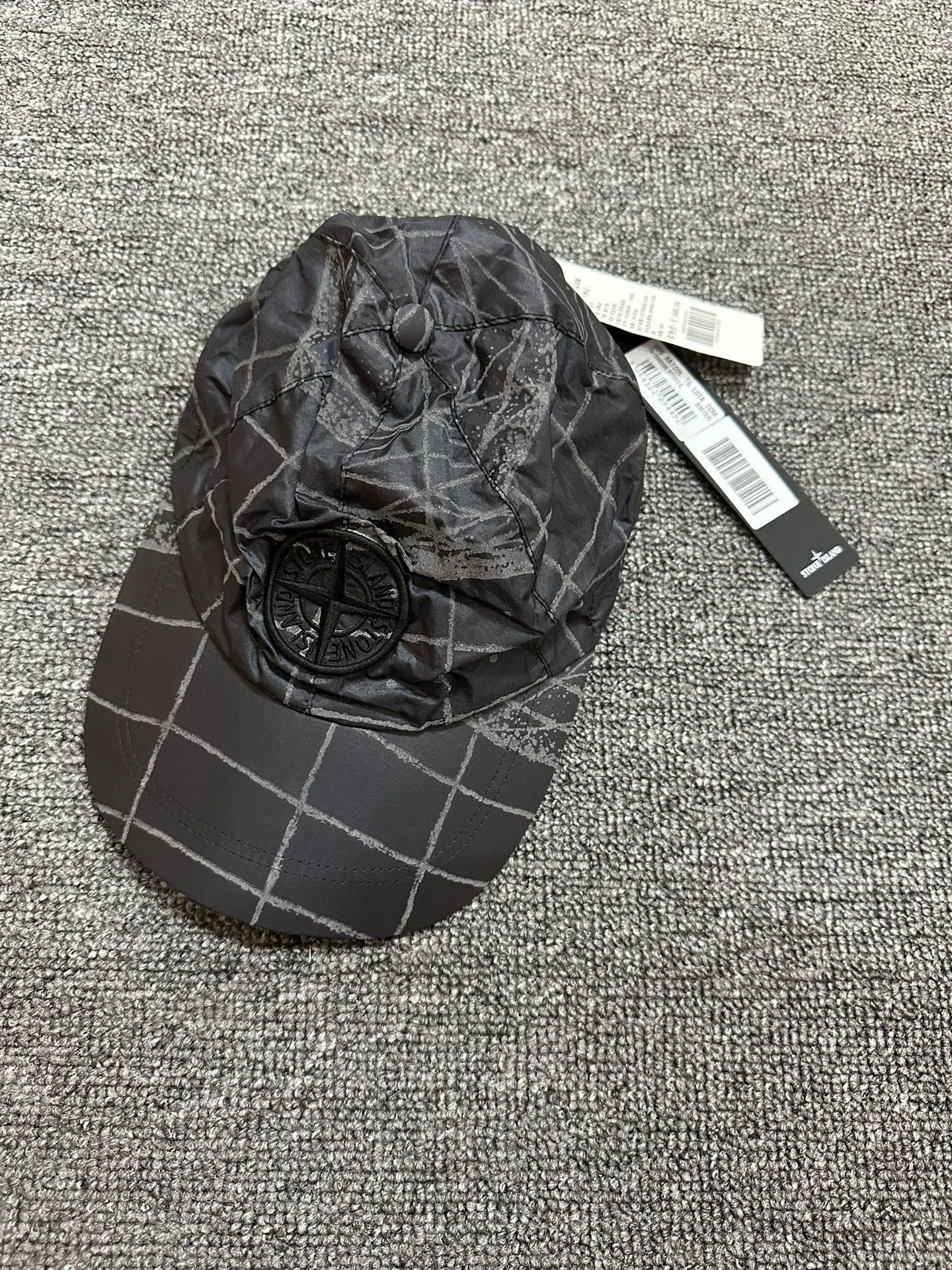 Stone Island stone island 3m striped cap in black Size ONE SIZE - 2 Thumbnail