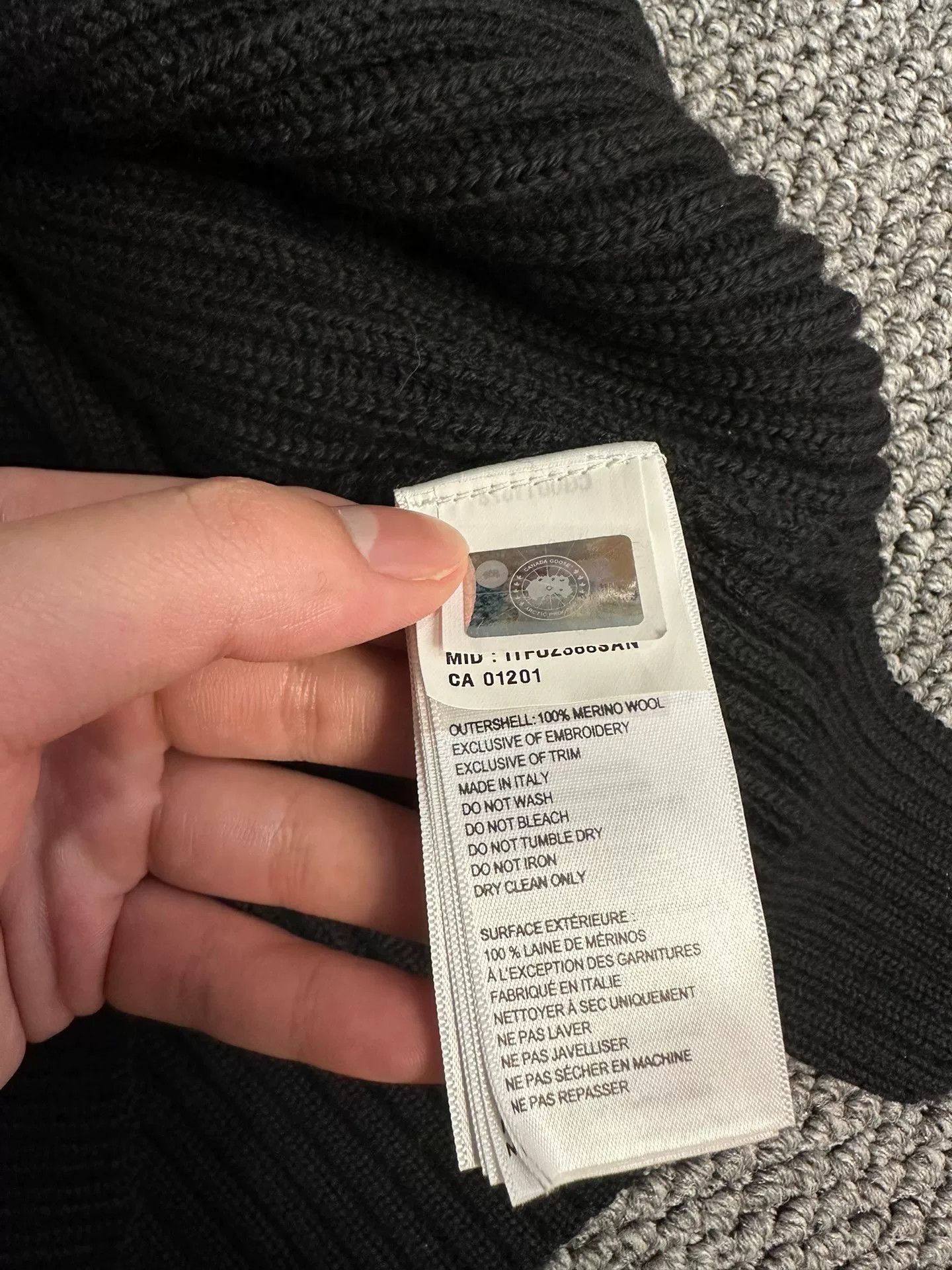 Canada Goose canada goose wool sweater in black Size US M / EU 48-50 / 2 - 4 Thumbnail