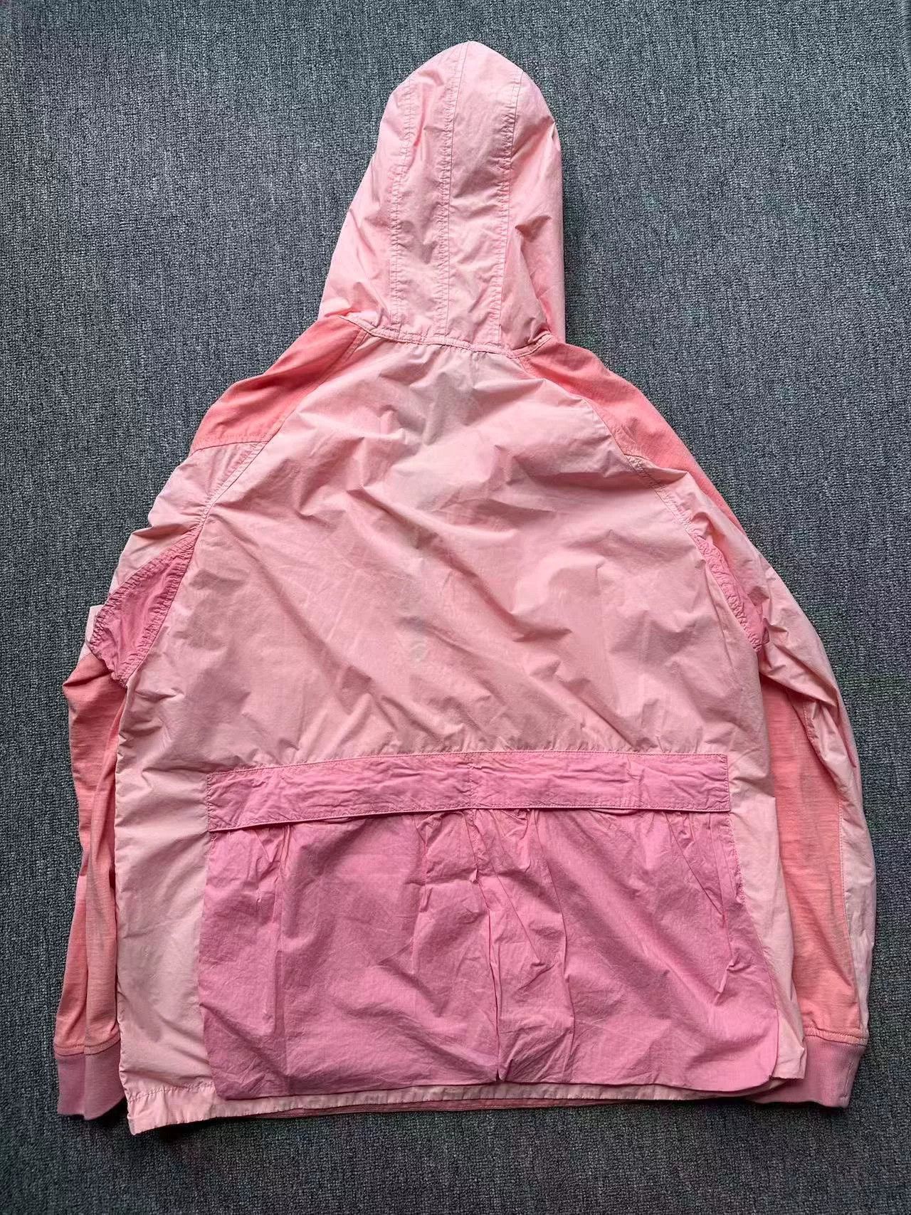 Stone Island stone island half-zip jacket in light pink Size US L / EU 52-54 / 3 - 6 Thumbnail