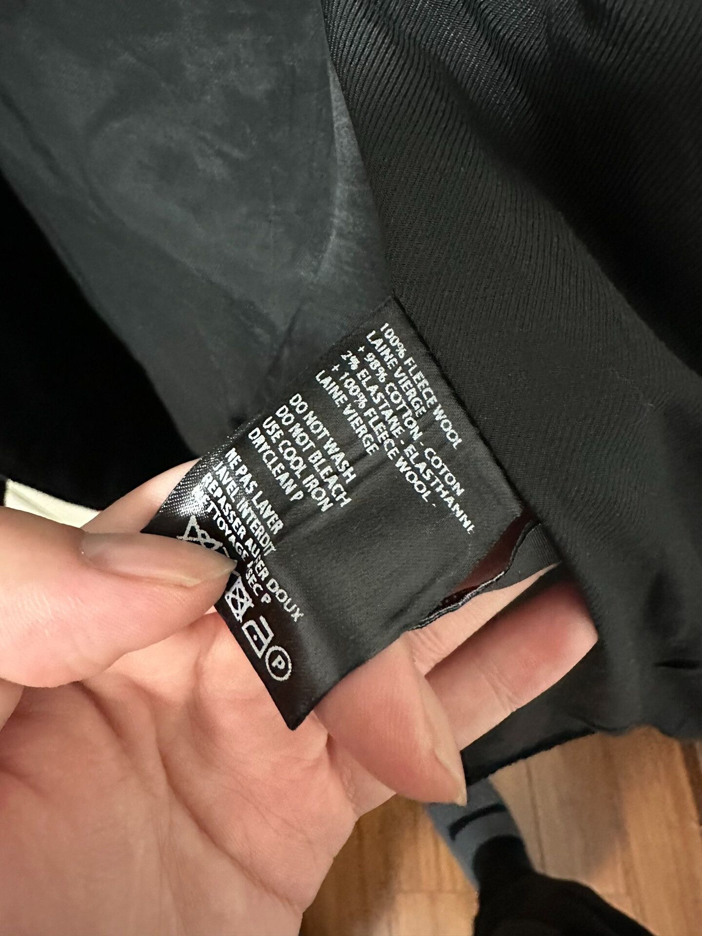 Haider Ackermann black wool blend two-in-one jacket Size US L / EU 52-54 / 3 - 2 Thumbnail