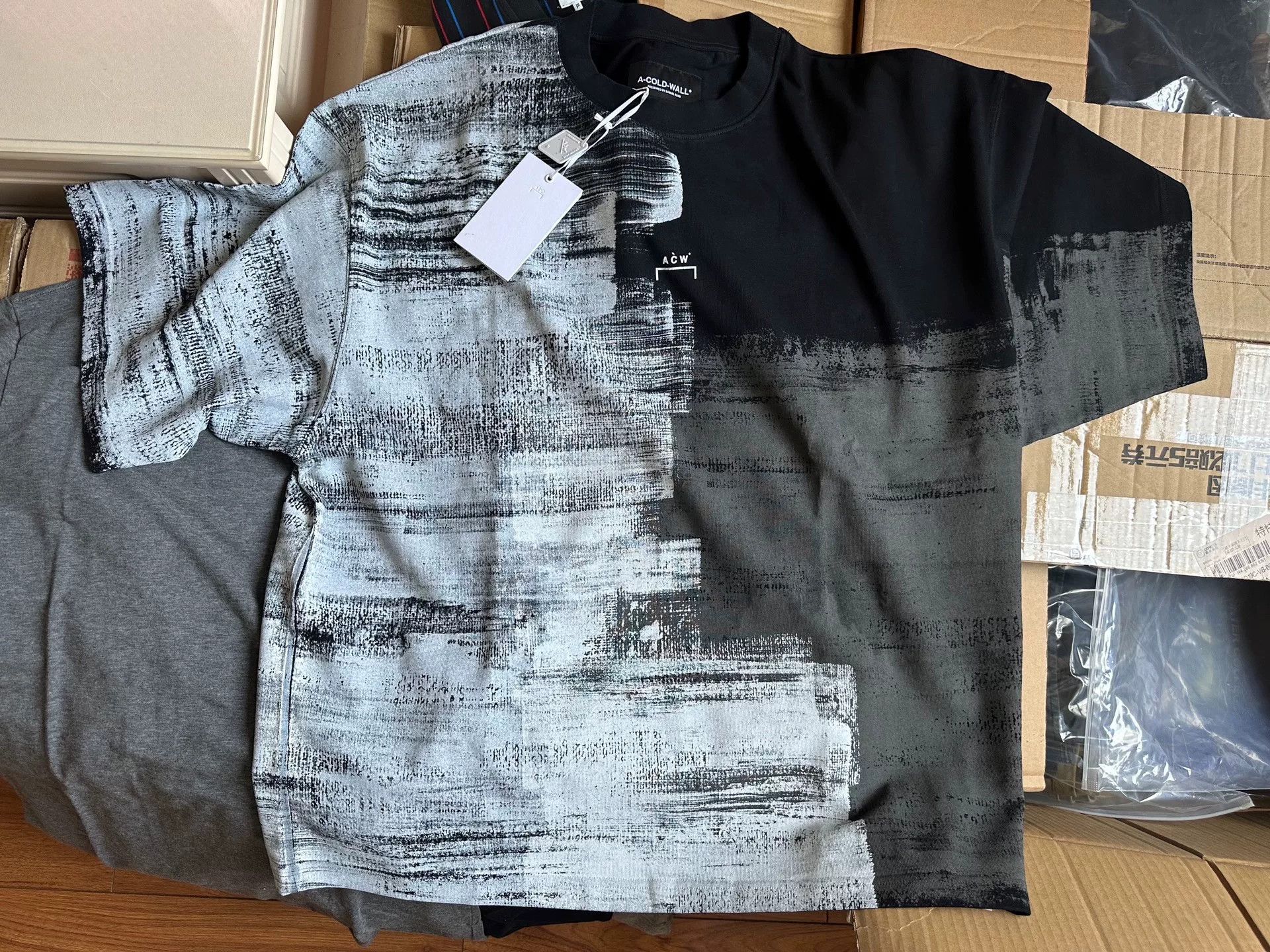 A-COLD-WALL* a cold wall abstract short sleeve t-shirt Size US XXL / EU 58 / 5 - 4 Thumbnail