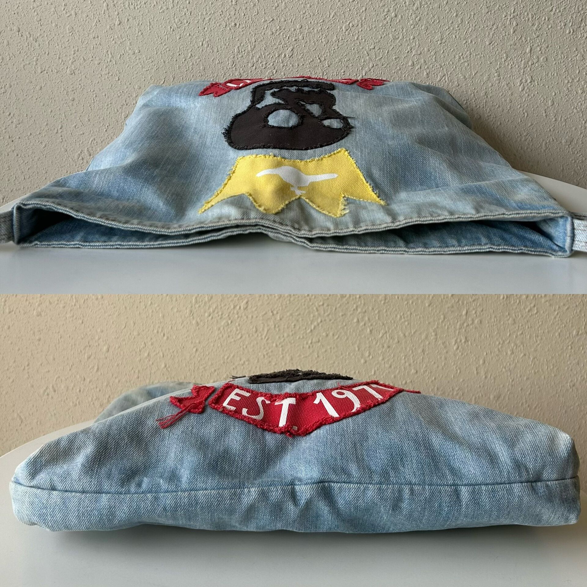 Vivienne Westwood Vivienne Westwood Skull Denim Crossbody Bag Size ONE SIZE - 4 Thumbnail