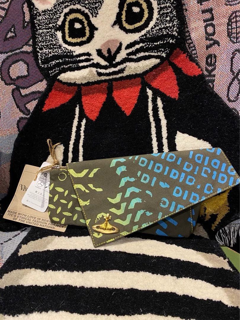 Vivienne Westwood Vivienne Westwood African Series Clutch Bag Size ONE SIZE - 2 Thumbnail