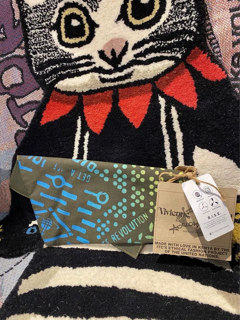 Vivienne Westwood Vivienne Westwood African Series Clutch Bag Size ONE SIZE - 3 Thumbnail