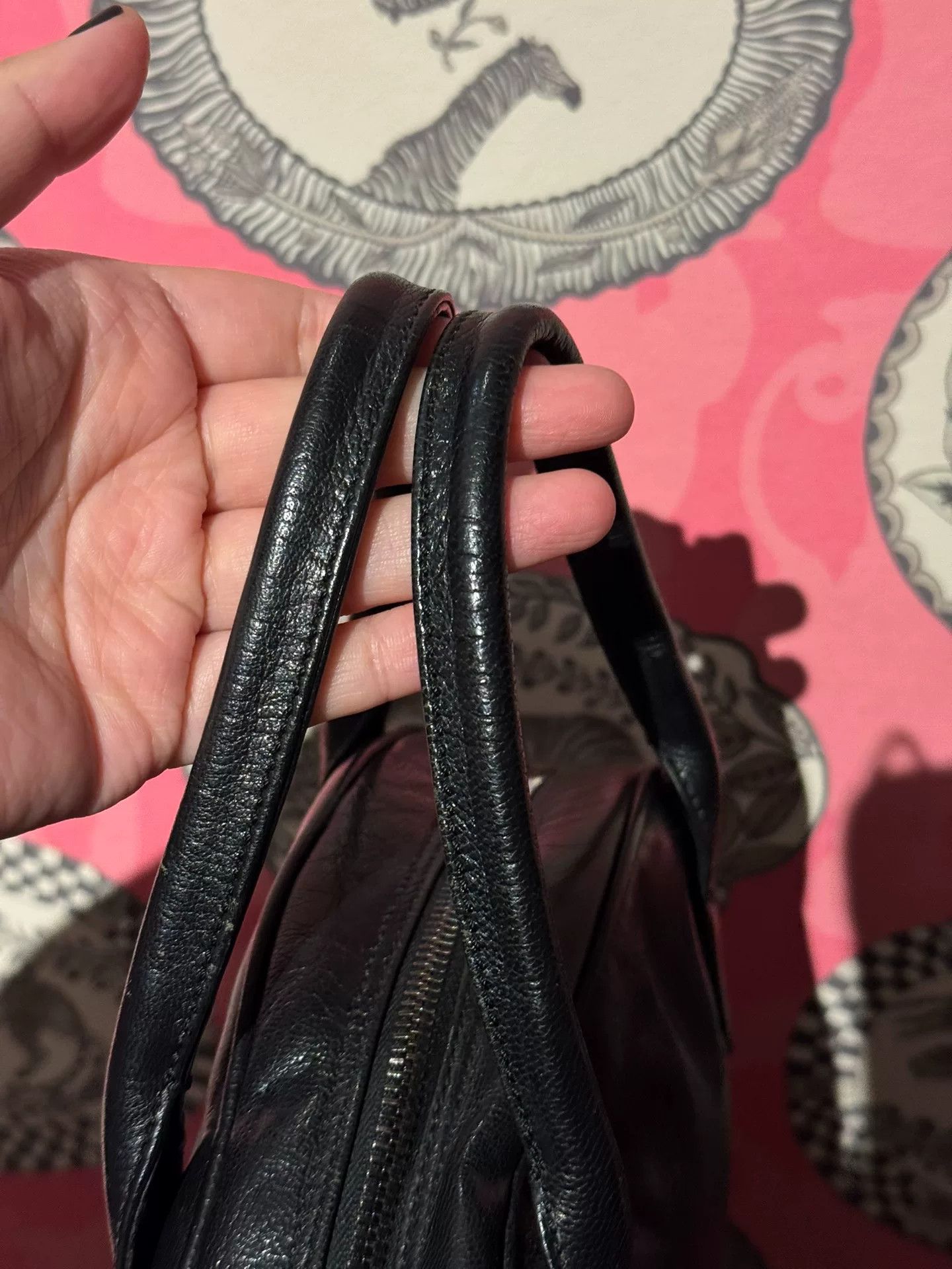 Vivienne Westwood Vivienne Westwood Black Round Tote Bag Size ONE SIZE - 7 Thumbnail
