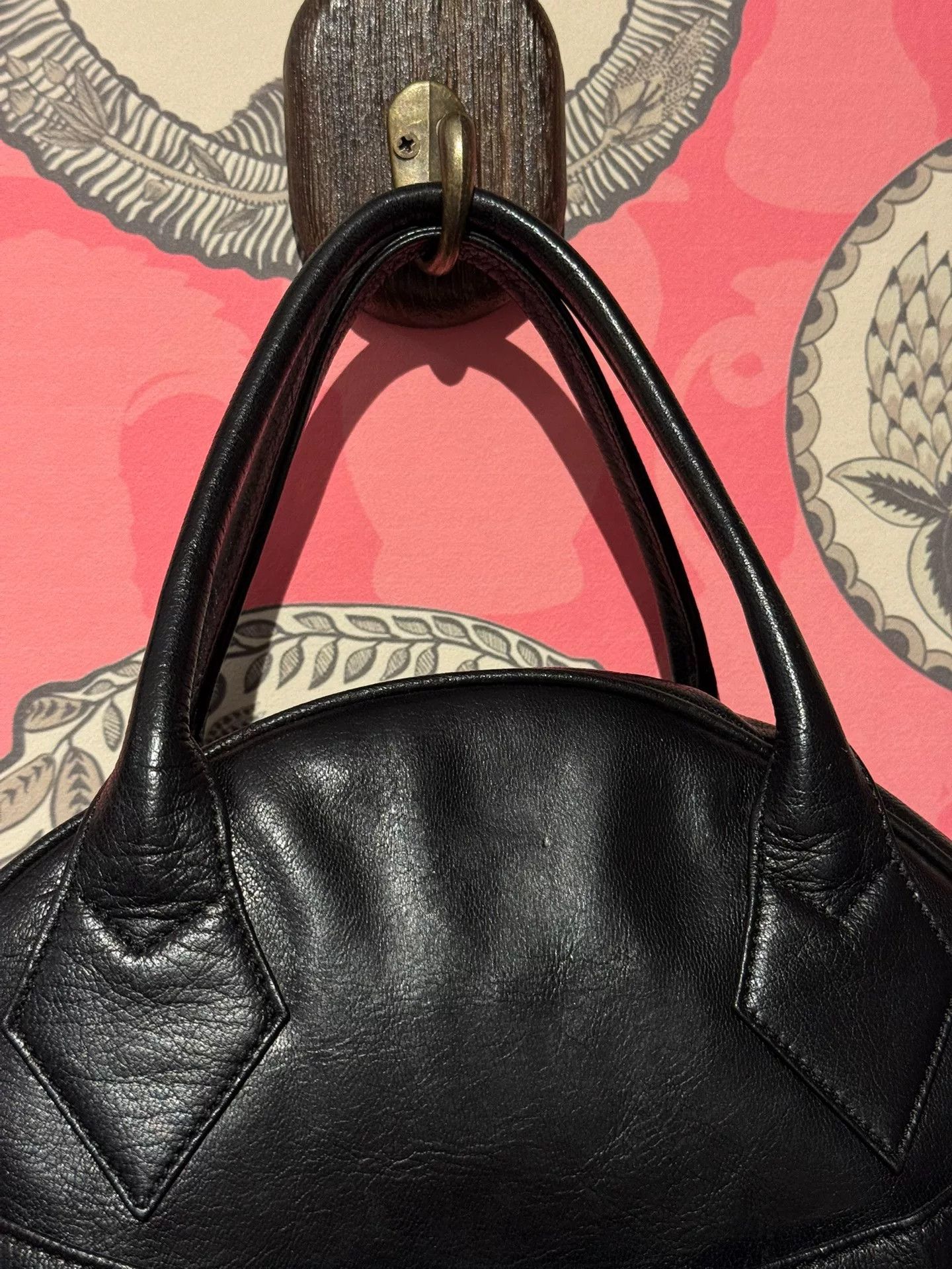 Vivienne Westwood Vivienne Westwood Black Round Tote Bag Size ONE SIZE - 3 Thumbnail