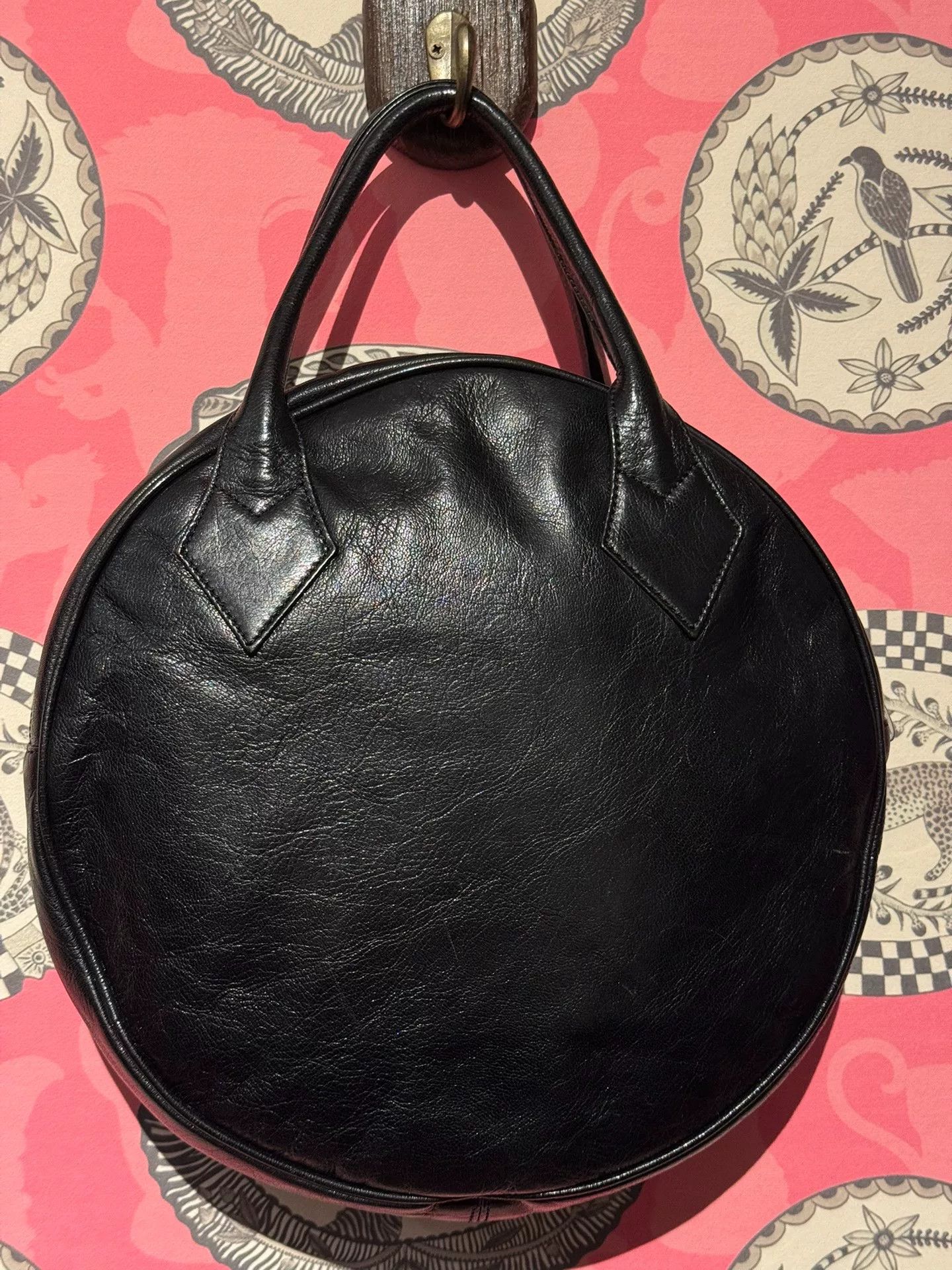 Vivienne Westwood Vivienne Westwood Black Round Tote Bag Size ONE SIZE - 5 Thumbnail