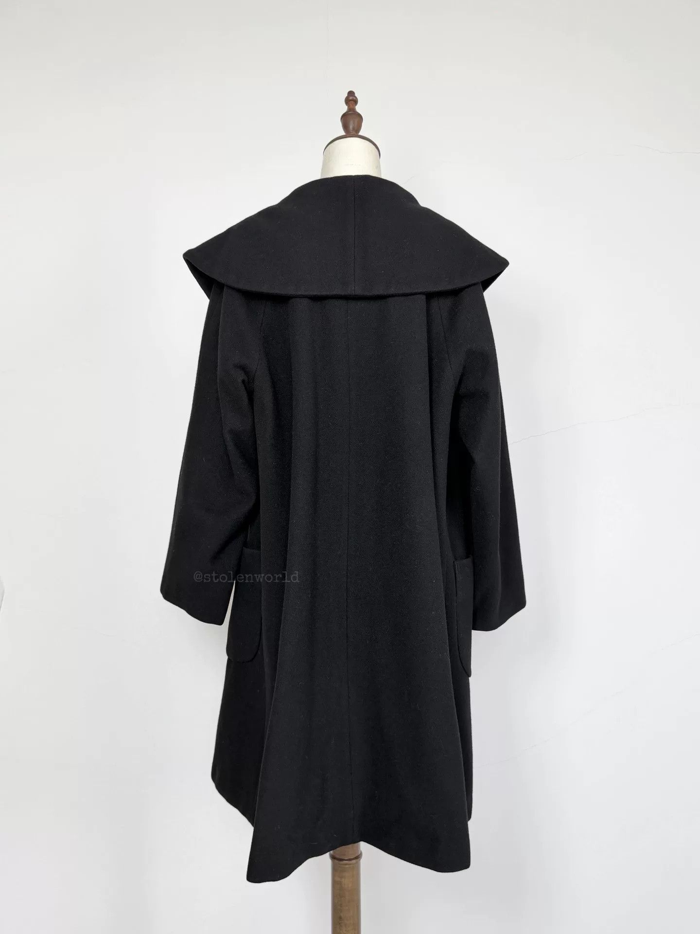 Y's Y's Wool Oversized Coat Size L / US 10 / IT 46 - 4 Thumbnail