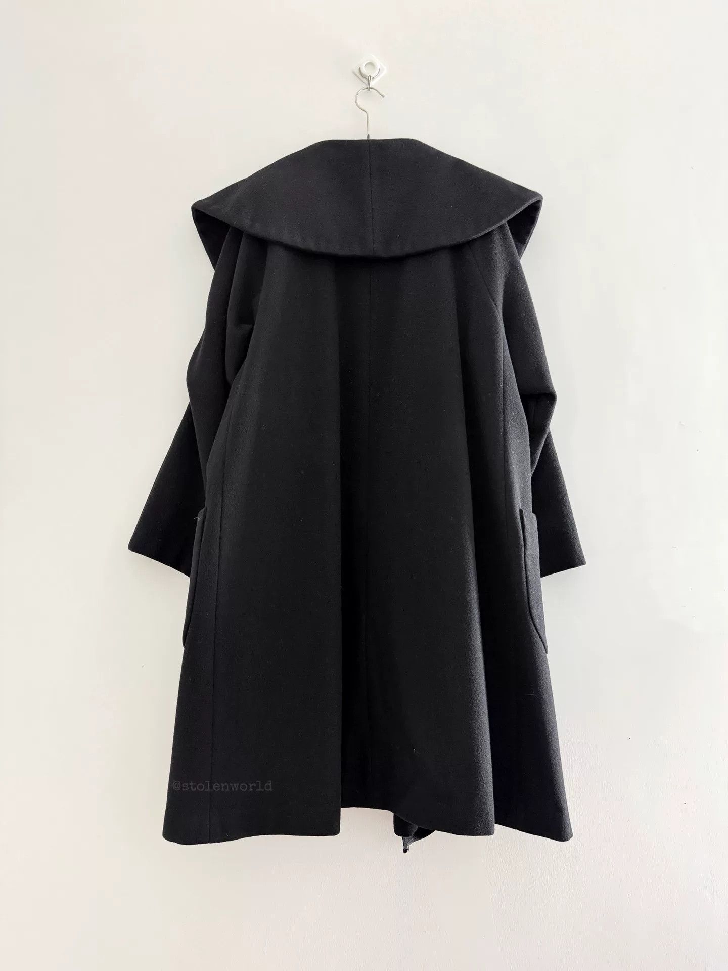 Y's Y's Wool Oversized Coat Size L / US 10 / IT 46 - 6 Thumbnail