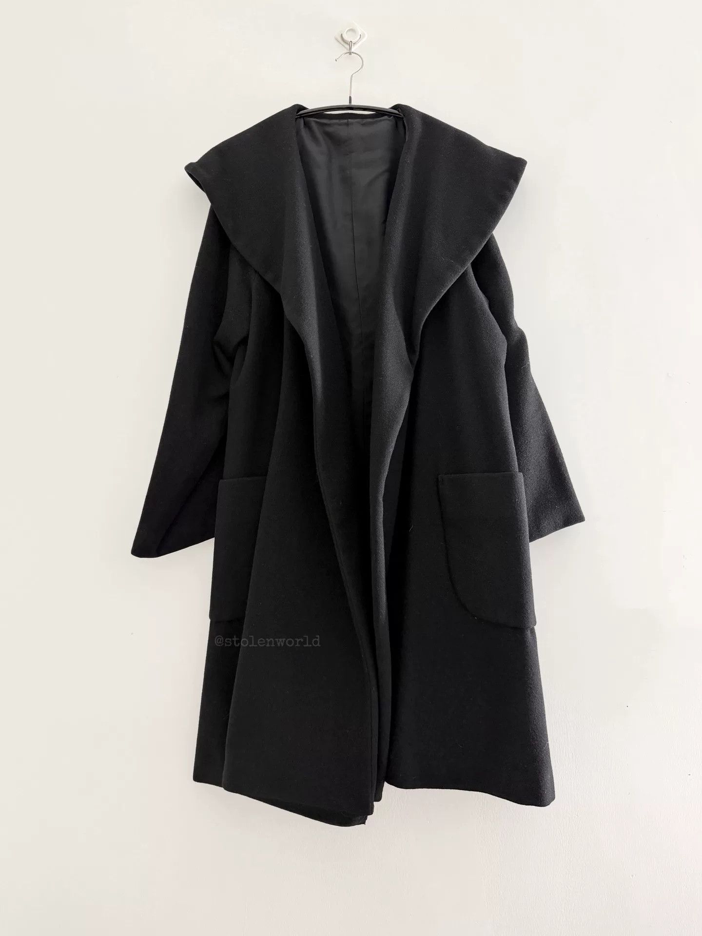 Y's Y's Wool Oversized Coat Size L / US 10 / IT 46 - 5 Thumbnail