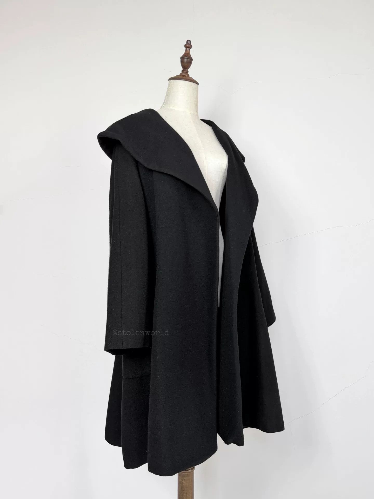 Y's Y's Wool Oversized Coat Size L / US 10 / IT 46 - 7 Thumbnail