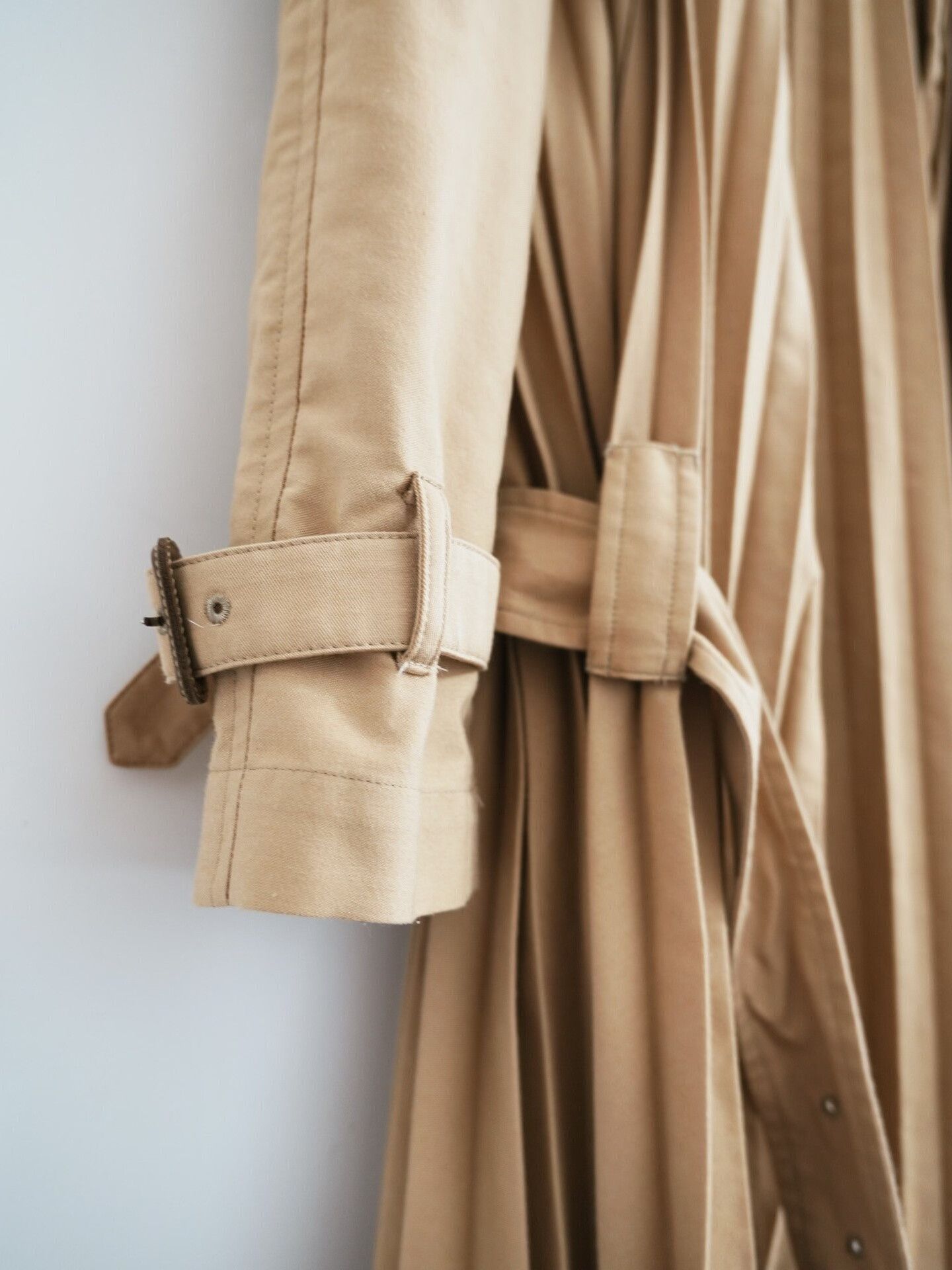 Junya Watanabe Junya Watanabe Pleated Trench Coat Size S / US 4 / IT 40 - 6 Thumbnail