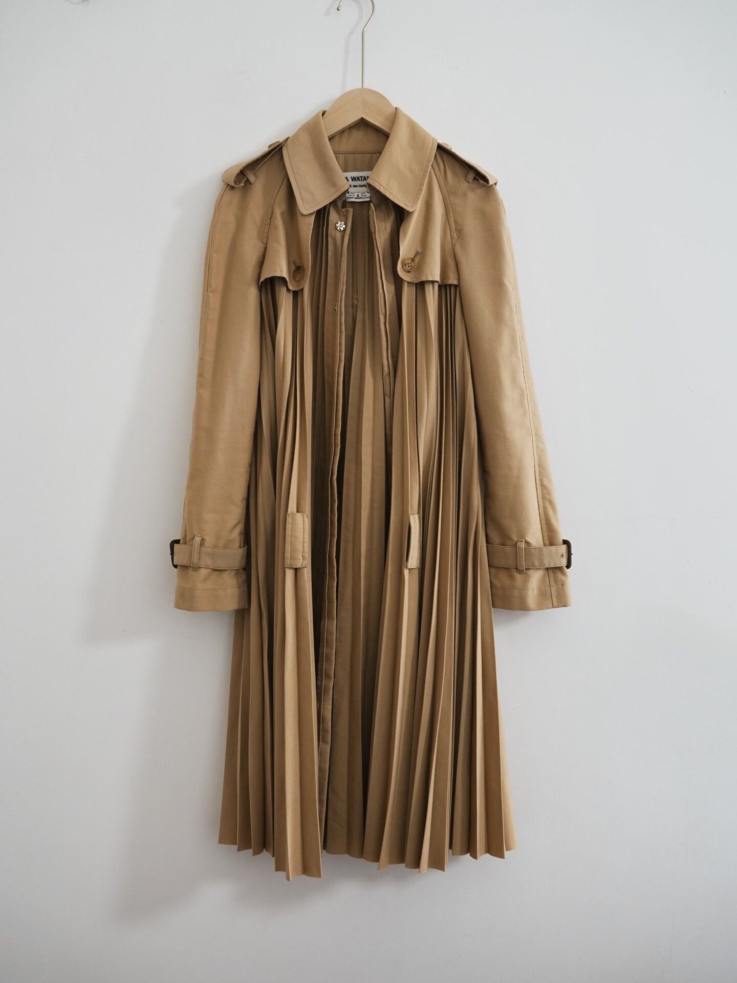 Junya Watanabe Junya Watanabe Pleated Trench Coat Size S / US 4 / IT 40 - 3 Thumbnail