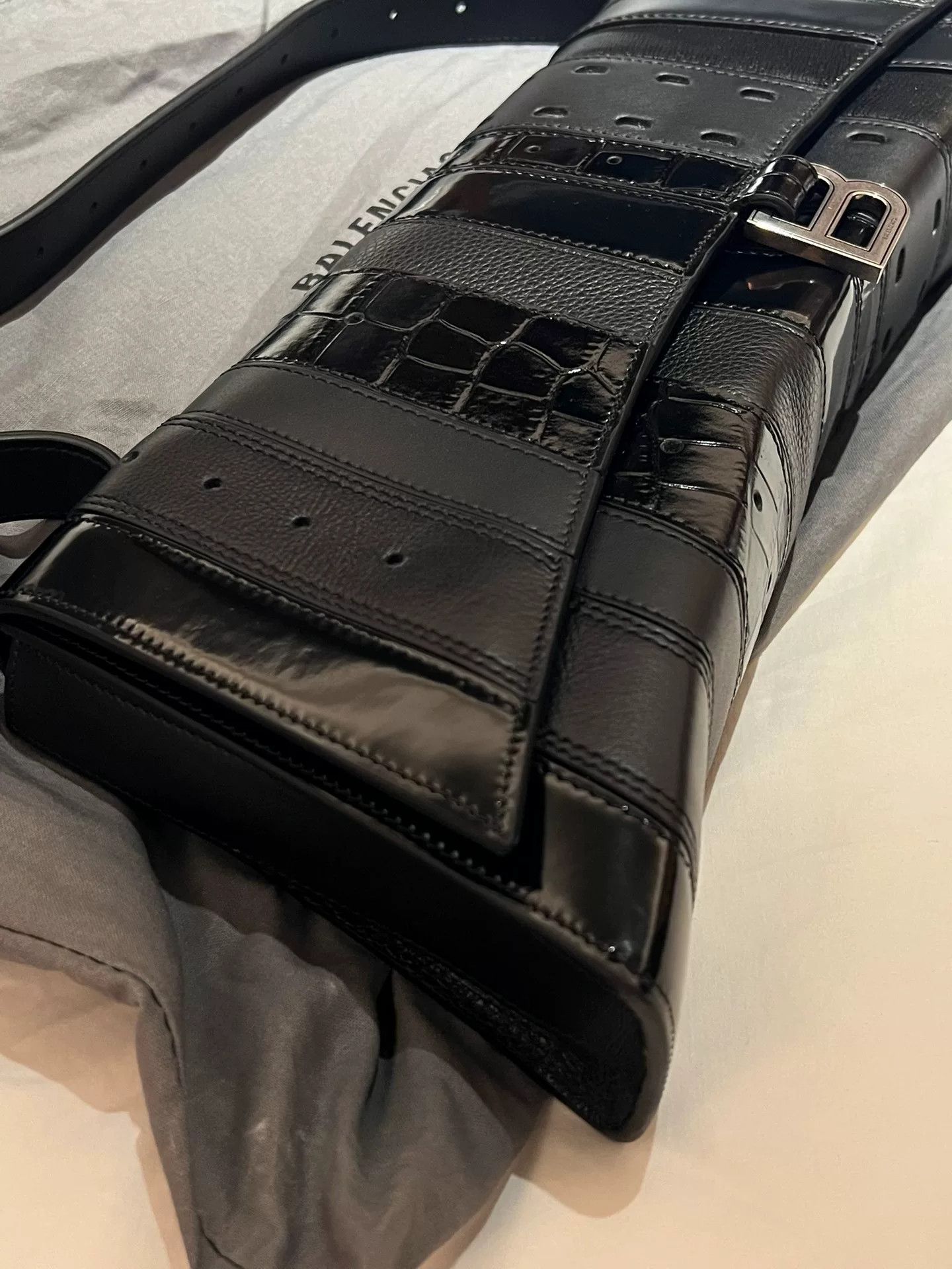 Balenciaga Balenciaga Multibelt Black Baguette Bag Size ONE SIZE - 7 Thumbnail