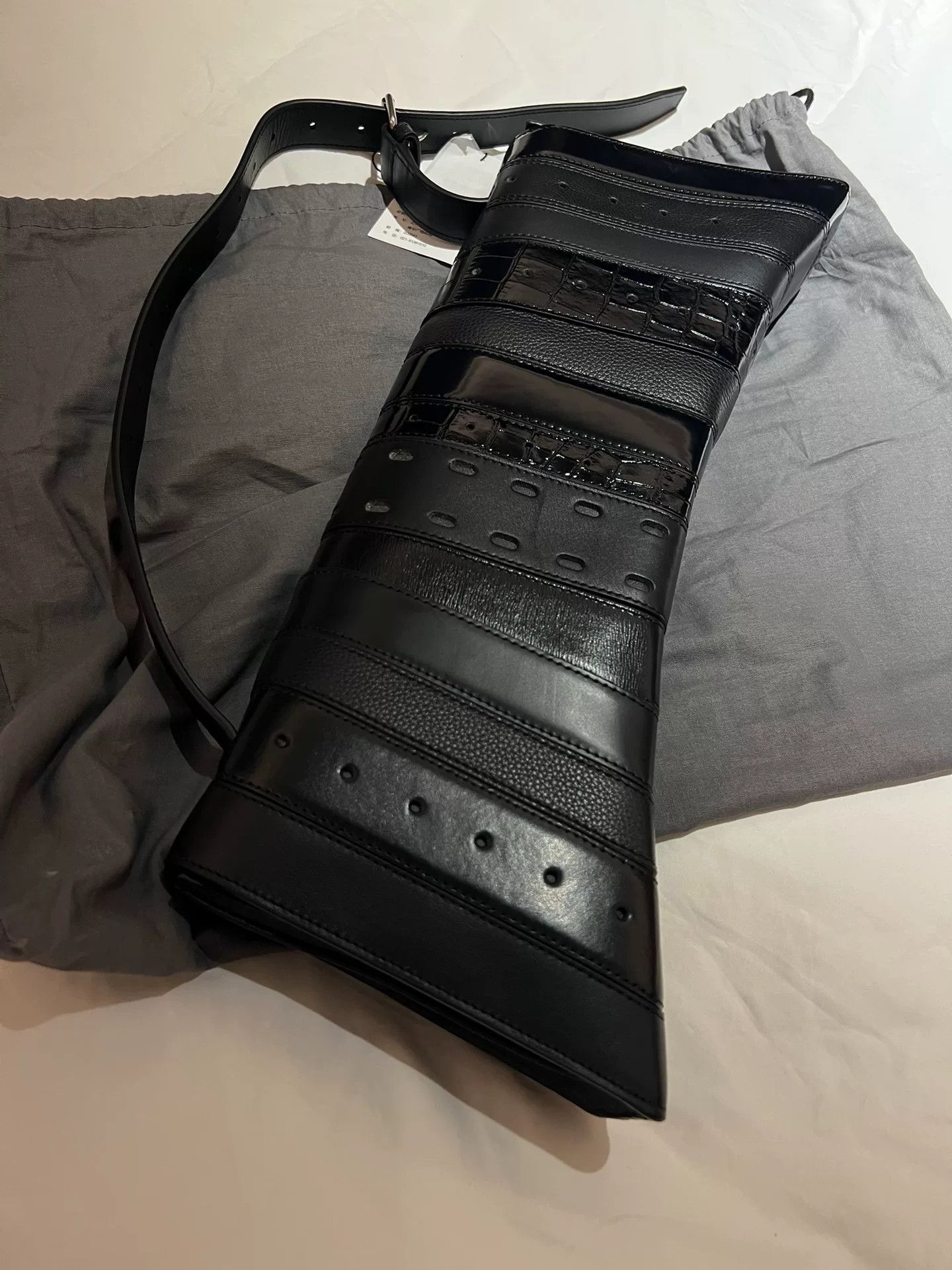 Balenciaga Balenciaga Multibelt Black Baguette Bag Size ONE SIZE - 9 Thumbnail