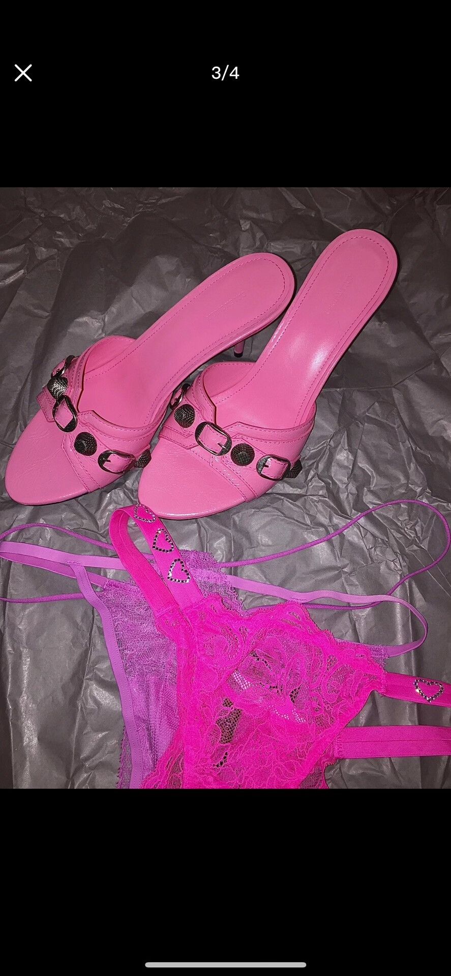 Balenciaga Balenciaga Pink High Heel Sandals Size US 6 / IT 36 - 8 Thumbnail