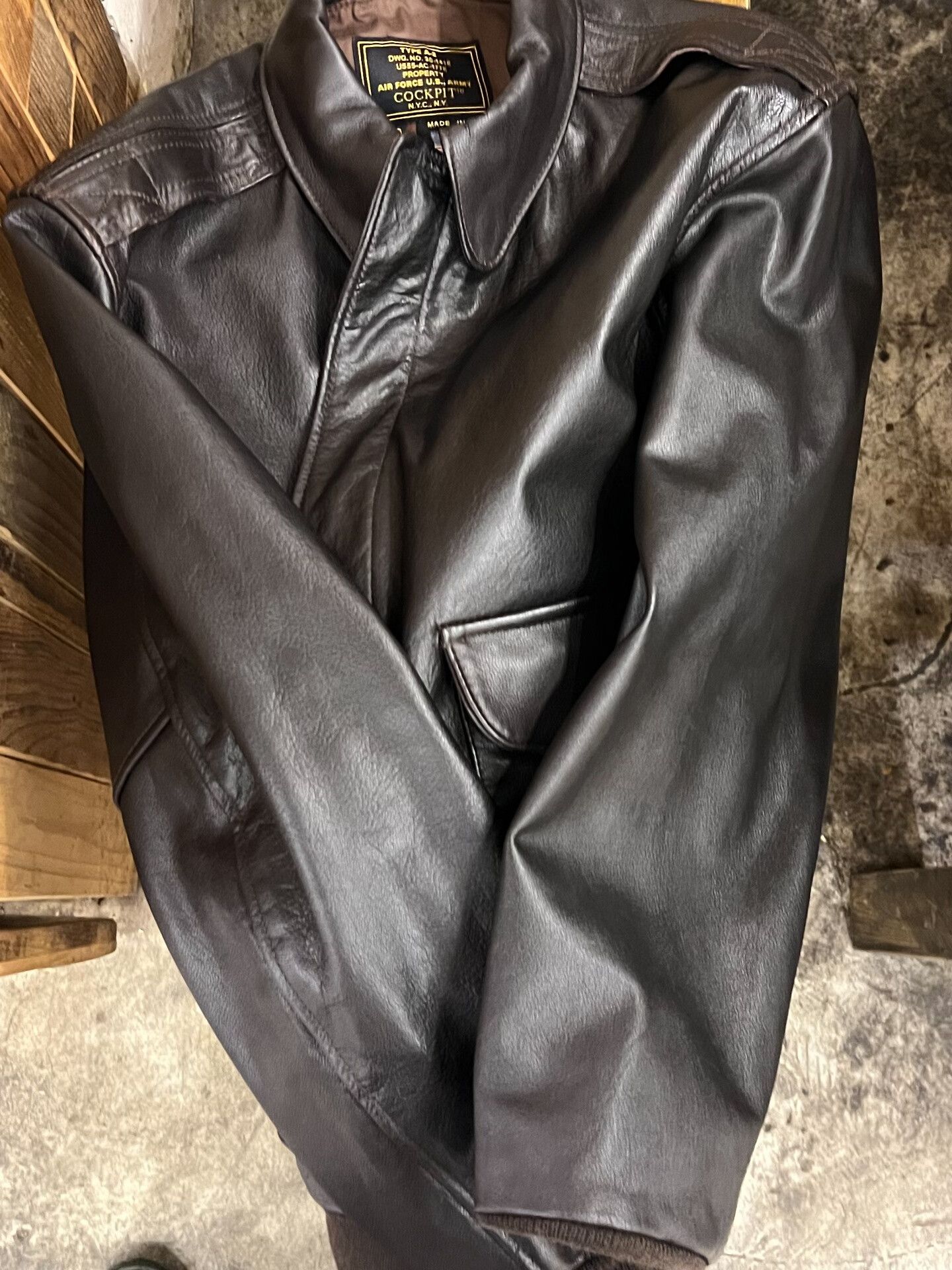 Cockpit USA Cockpit A2 Military Pilot Jacket Size US XXS / EU 40 - 2 Thumbnail