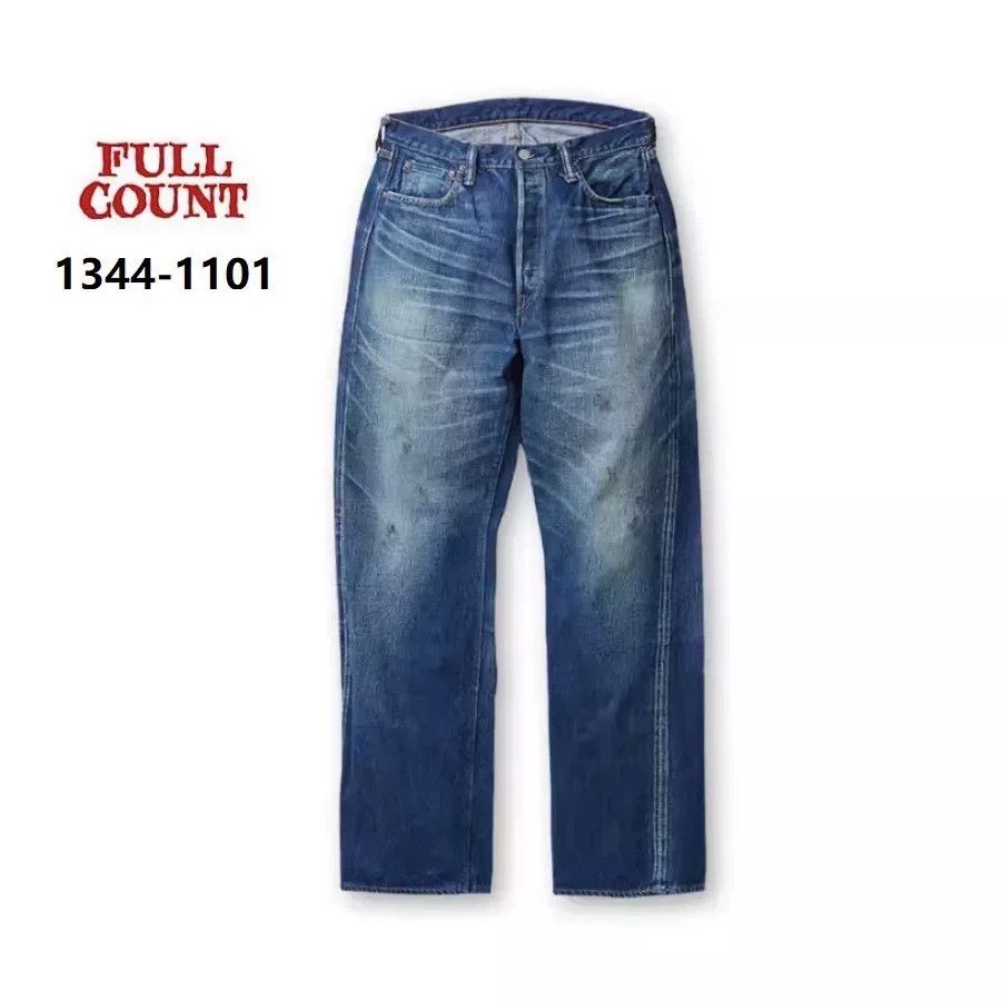 Full Count & Co. Full Count Original Straight Denim Jeans Size US 32 / EU 48 - 4 Thumbnail