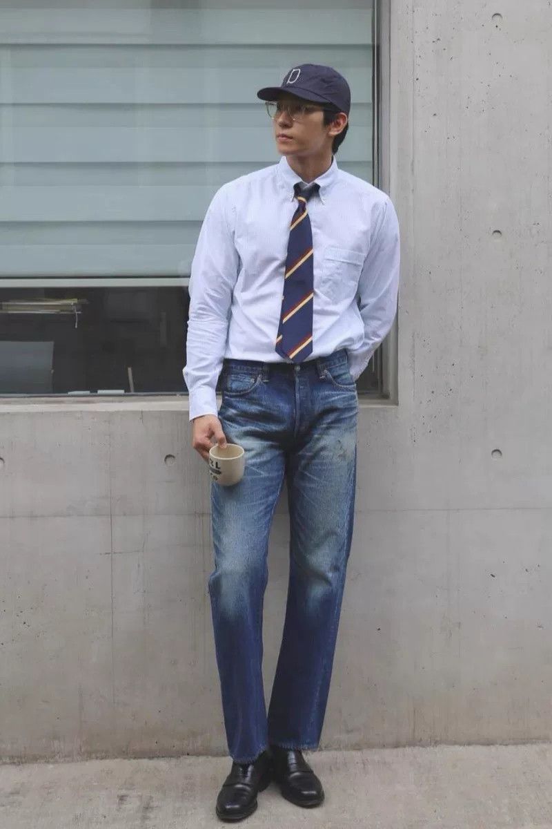 Full Count & Co. Full Count Original Straight Denim Jeans Size US 32 / EU 48 - 8 Thumbnail