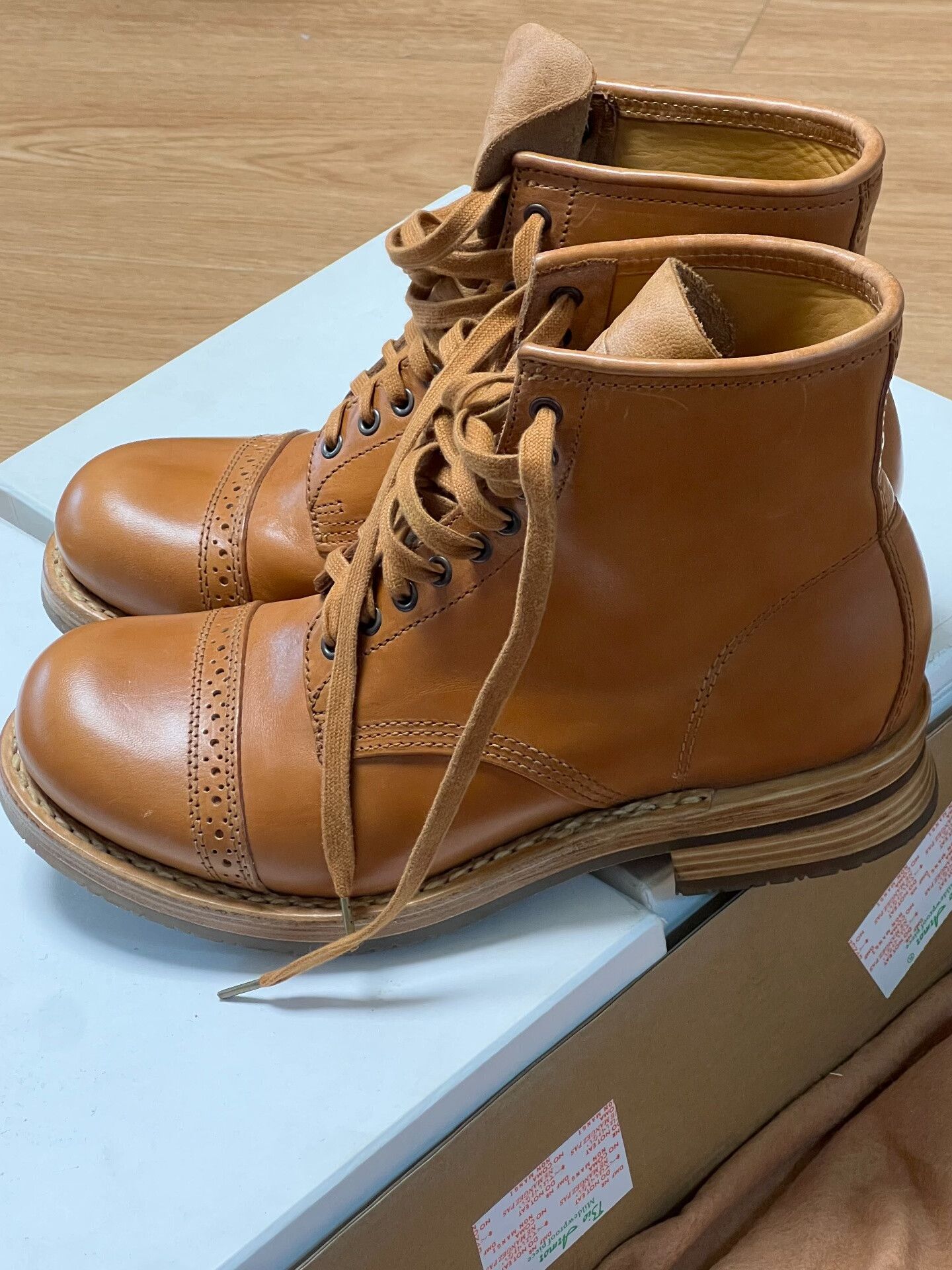 Julian Zigerli Julian Boots Madison in Light Brown Size US 8.5 / EU 41-42 - 6 Thumbnail