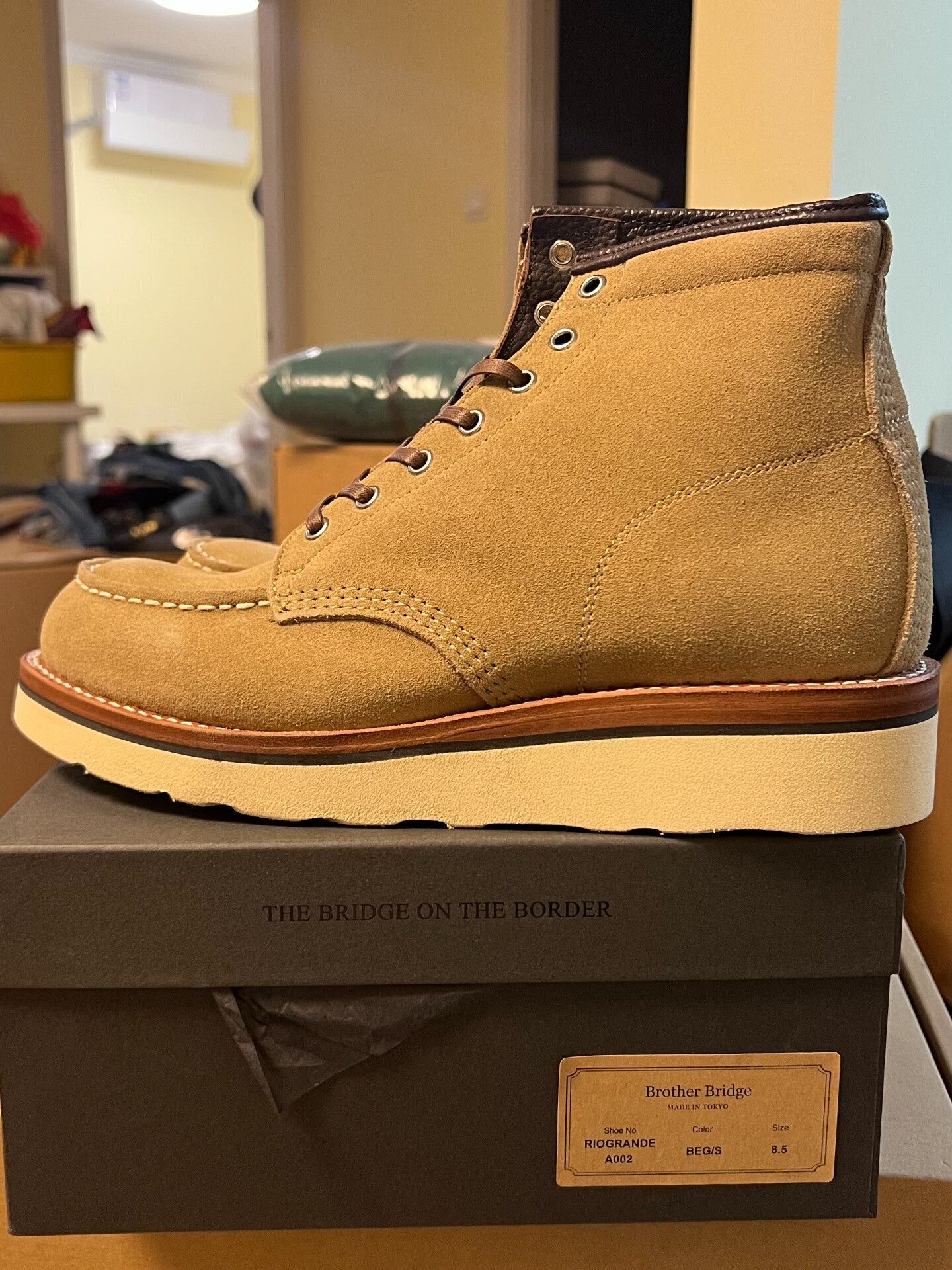 Brother Bridge Brother Bridge Suede Work Boots Size US 8.5 / EU 41-42 - 5 Thumbnail