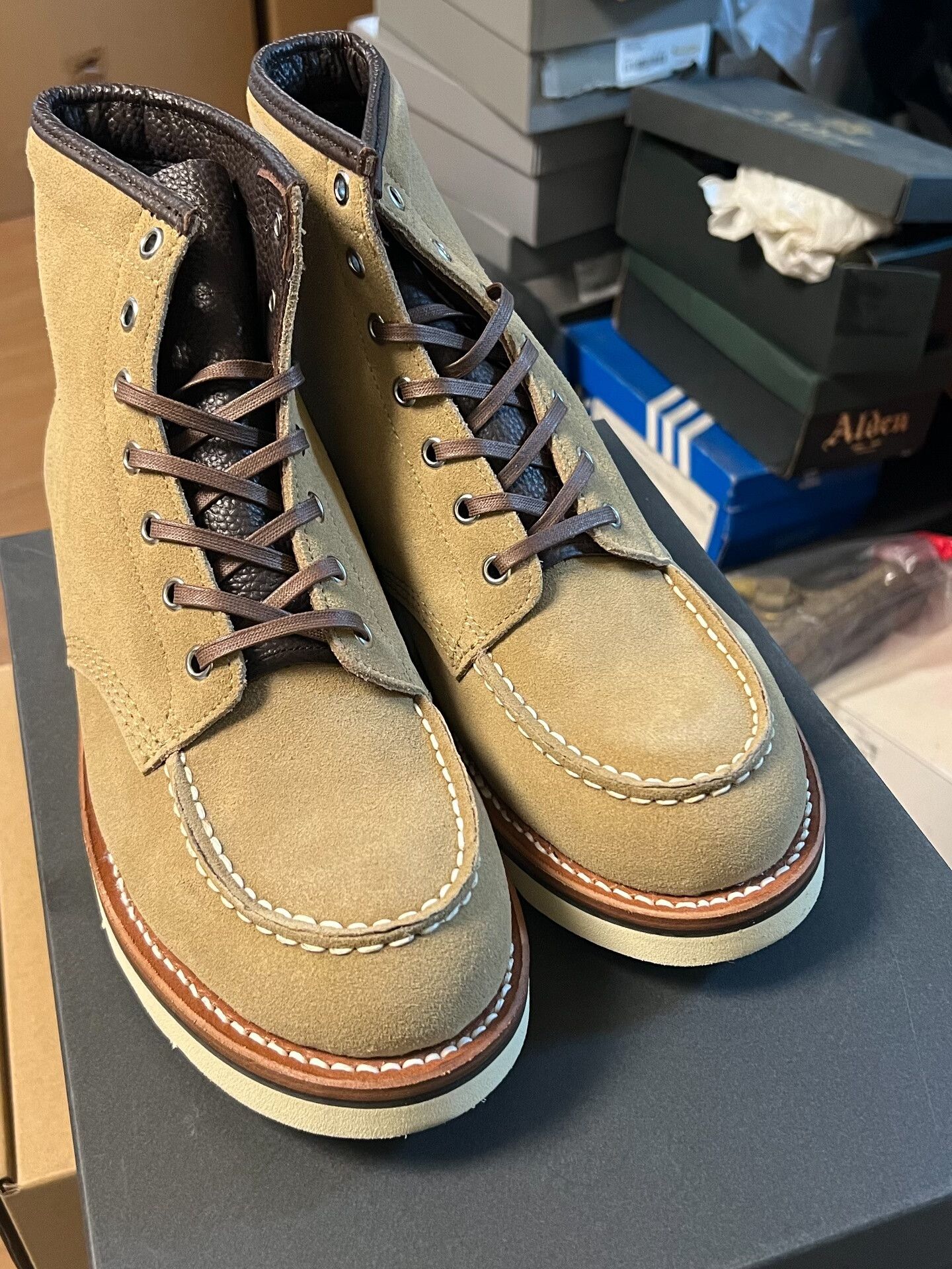 Brother Bridge Brother Bridge Suede Work Boots Size US 8.5 / EU 41-42 - 2 Thumbnail