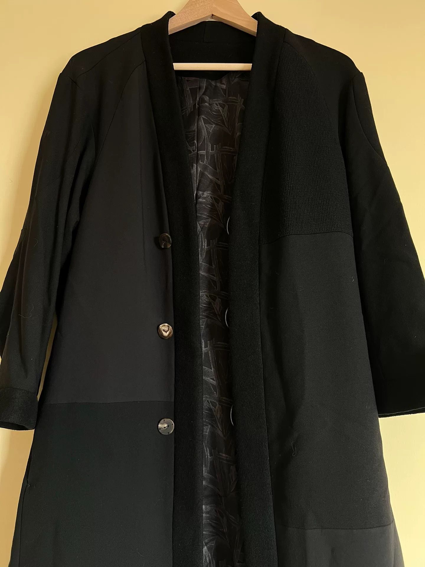 Devoa Devoa Wool Long Coat with Buttons Size US M / EU 48-50 / 2 - 3 Thumbnail